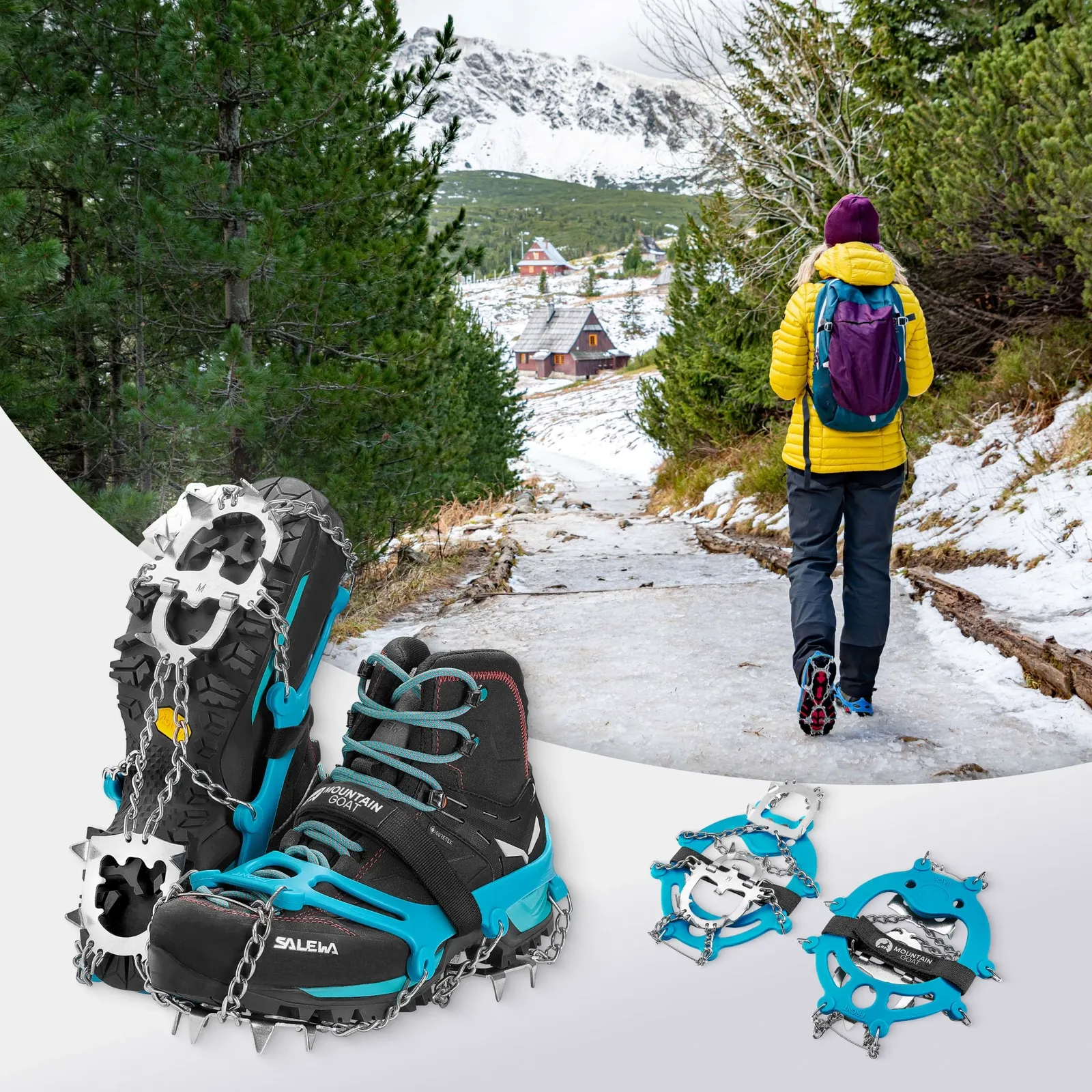 PREMIUM žygio batų kamanos (37-40) M