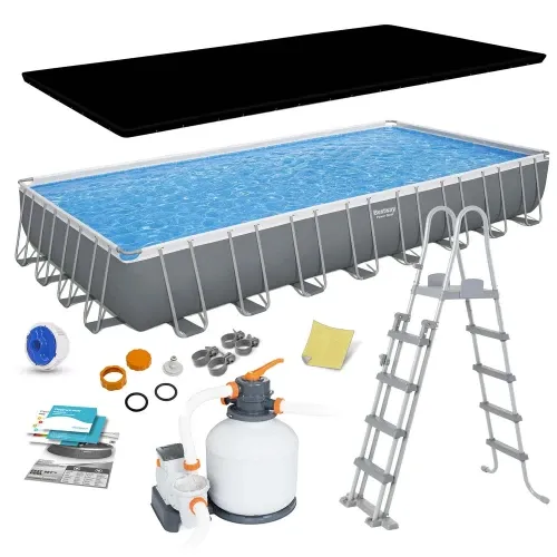 Karkasinis sodo baseinas 956 x 488 x 132 cm 11 viename Bestway 56623 - nuotrauka 1