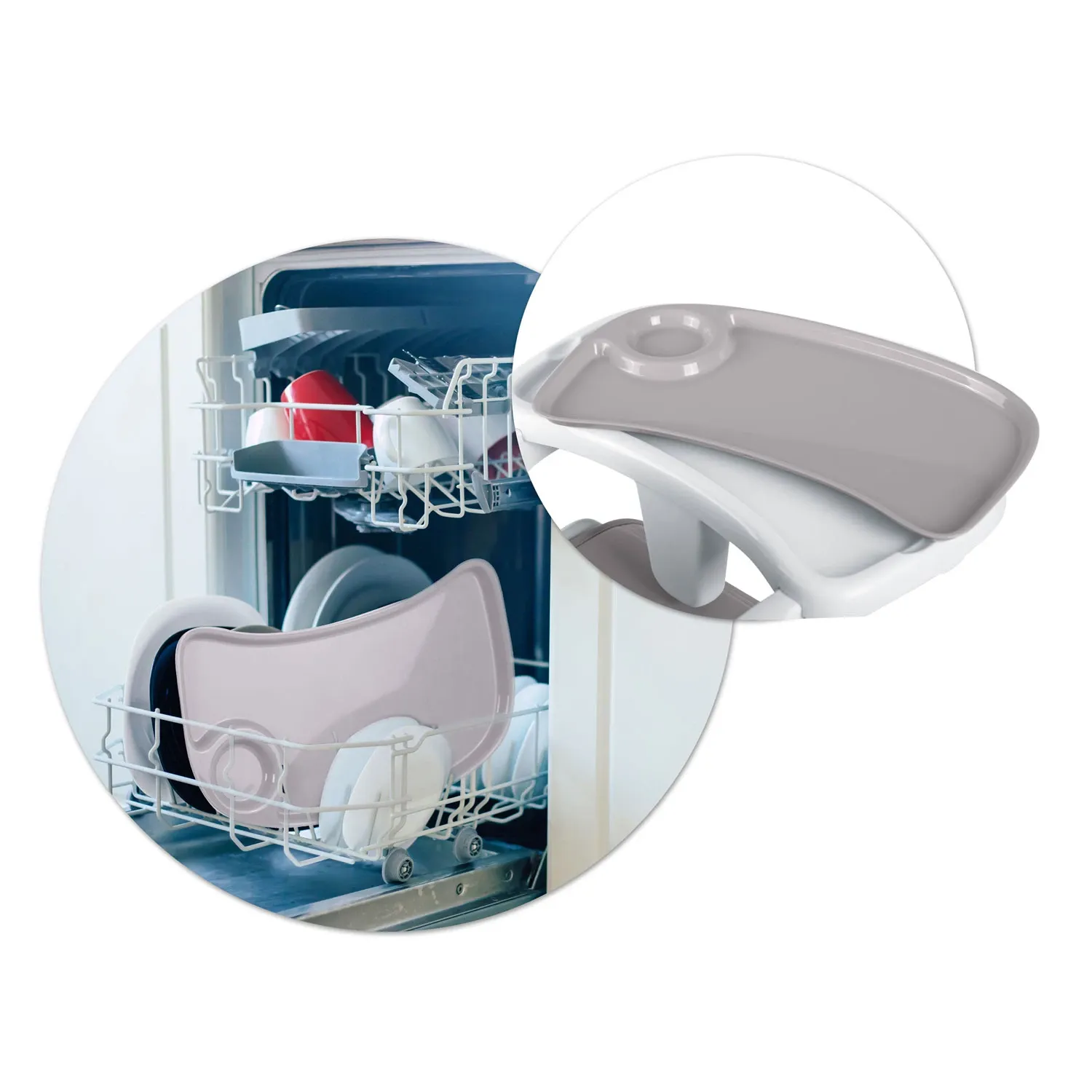 Ricokids Tulo viržių spalvos maitinimo kėdutė - nuotrauka 1