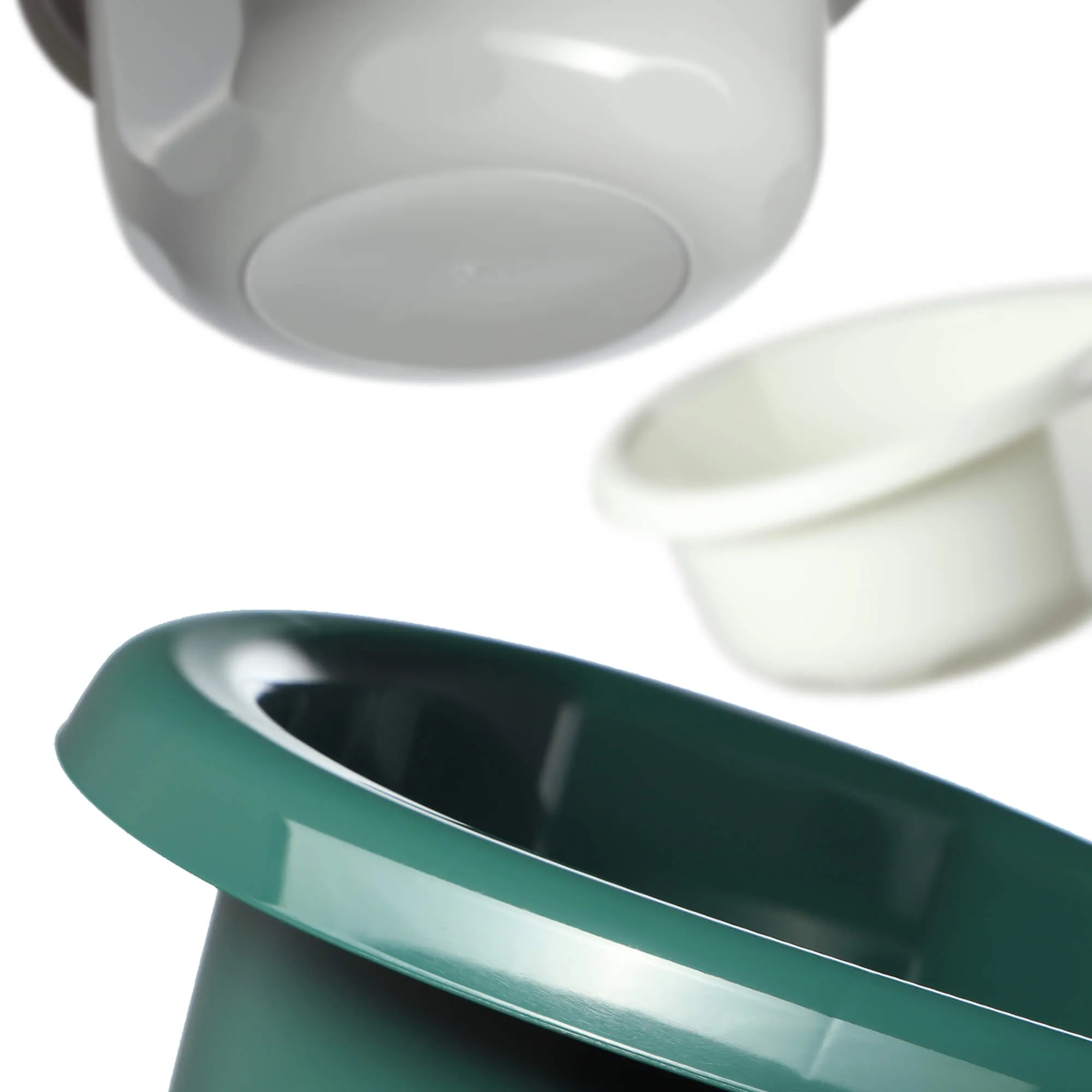 Lari vonios dubuo su rankenomis, 30 l, baltas