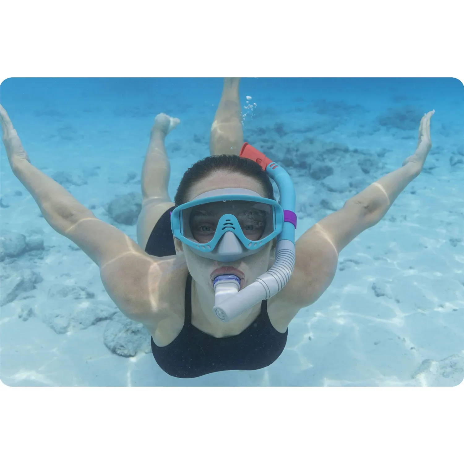 „Bestway 24068“ turkio spalvos nardymo rinkinys - nuotrauka 1