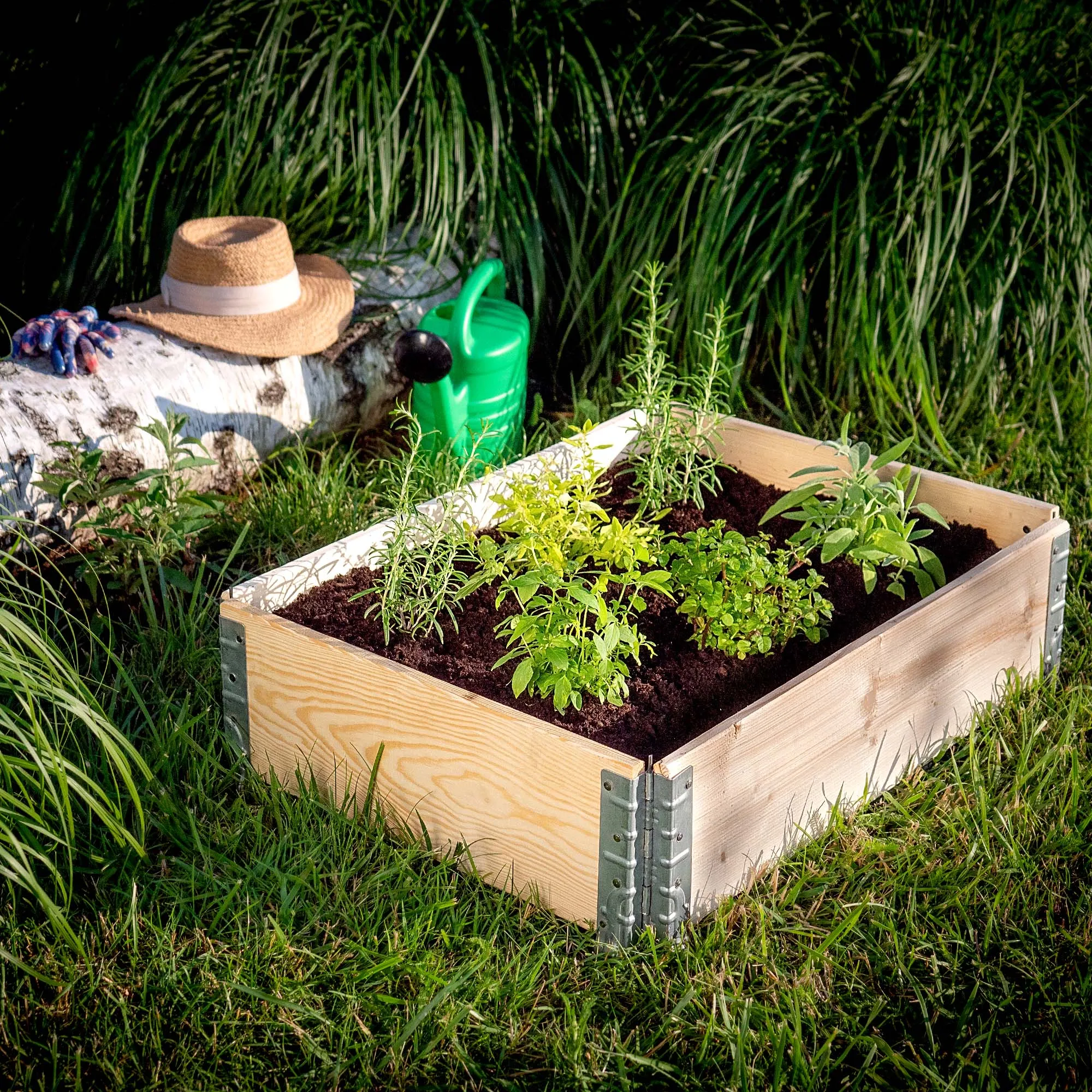 Banari sodo krašto padėklo prailginimas, 2 vnt., 120x80x20cm