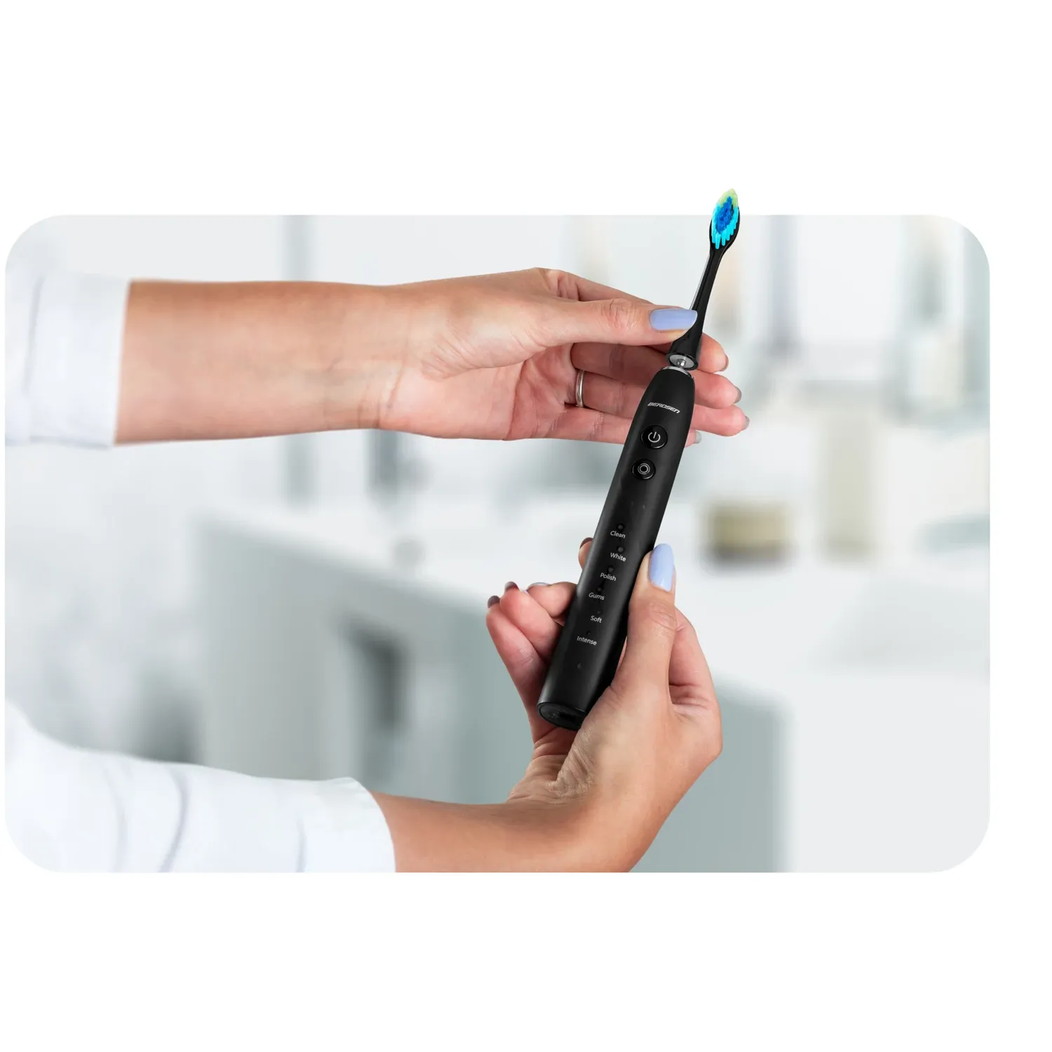 Berdsen Galaxy Duo Sonic dantų šepetėlių rinkinys (2 vnt.) - nuotrauka 1