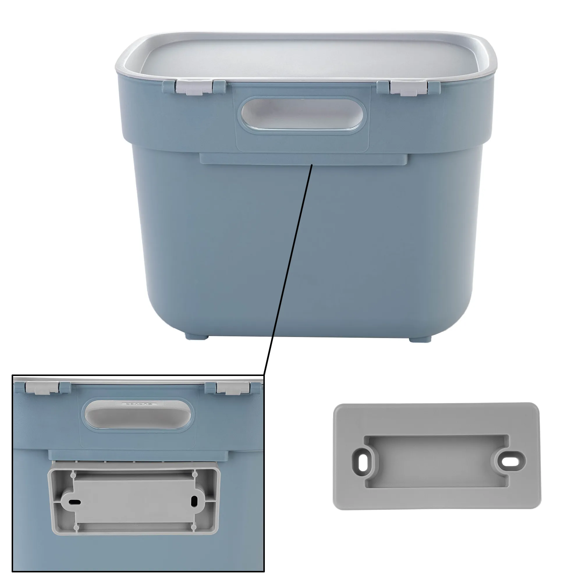 „Curver Ready to Collect“ 5 l talpos mėlyna atliekų rūšiavimo dėžė