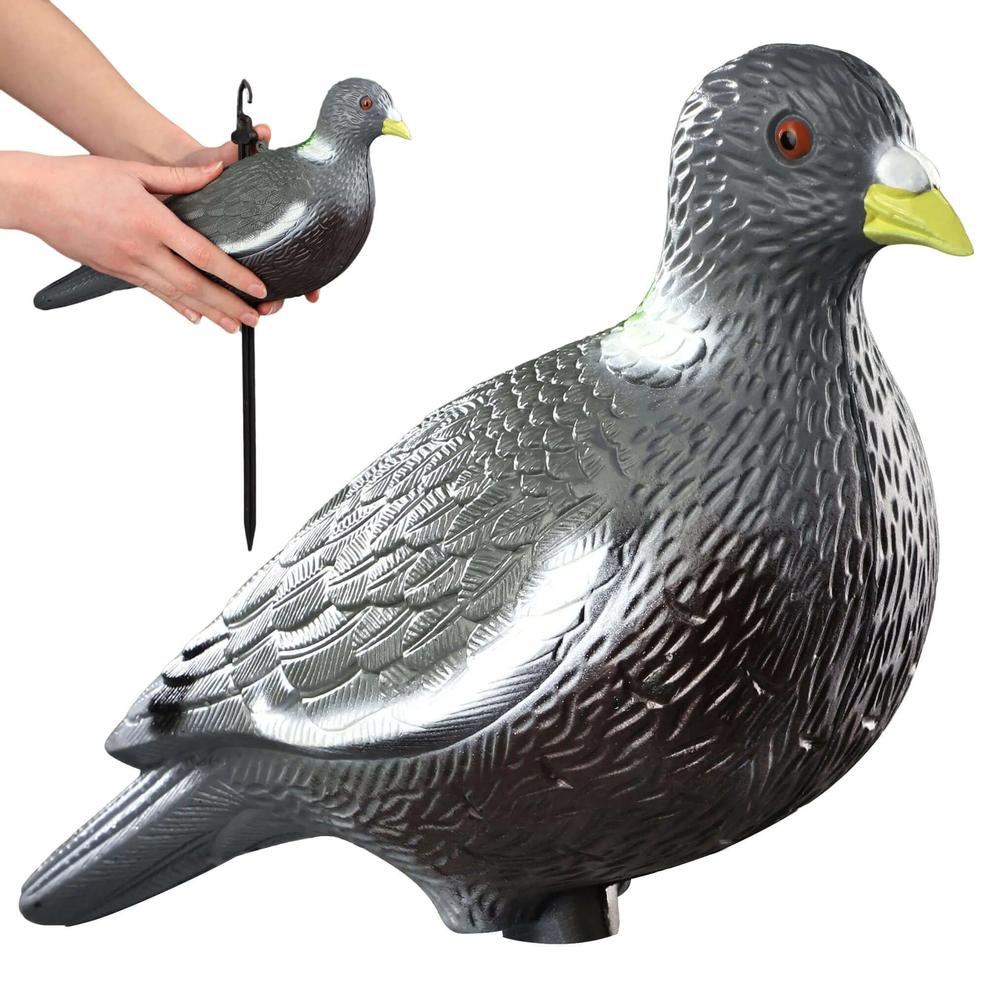 Balandžio figūrėlė su smeigtuku 16 x 32 cm