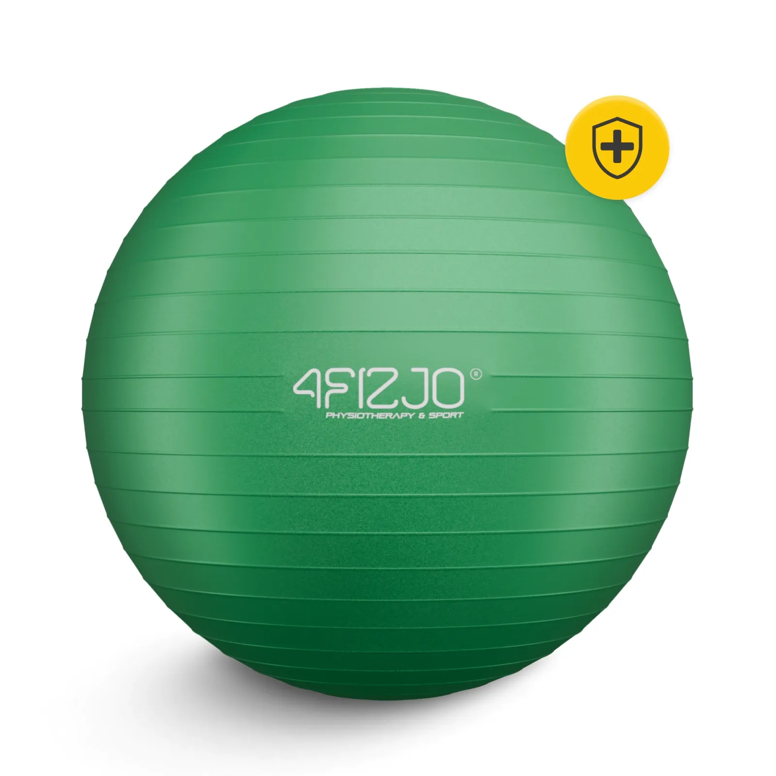 Pripučiamas gimnastikos kamuolys 55 cm žalias