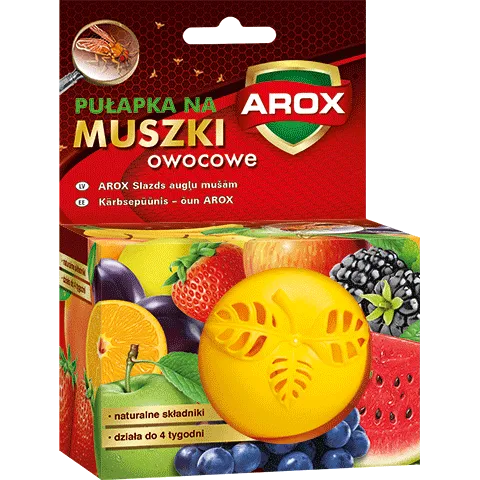 „Arox“ vaisinių muselių gaudyklė, obuolių skonio, 1 vnt.