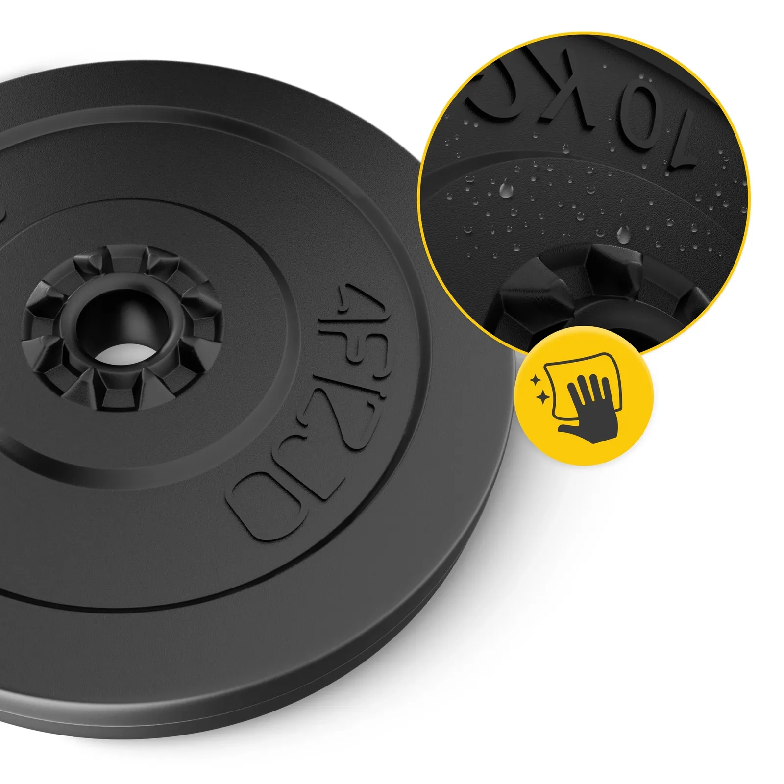 Bituminių svarelių rinkinys 4 x 10 kg