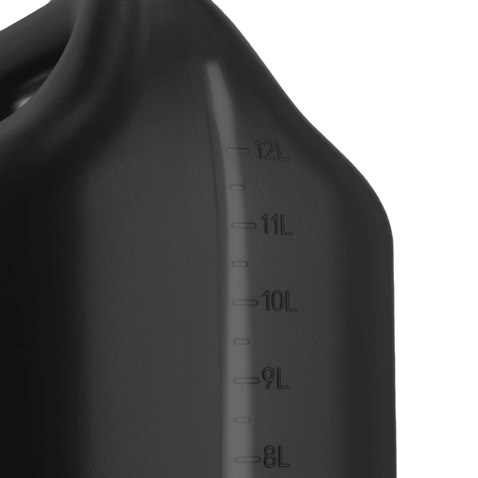Kuro kanistras + piltuvėlis 12 l, juodas