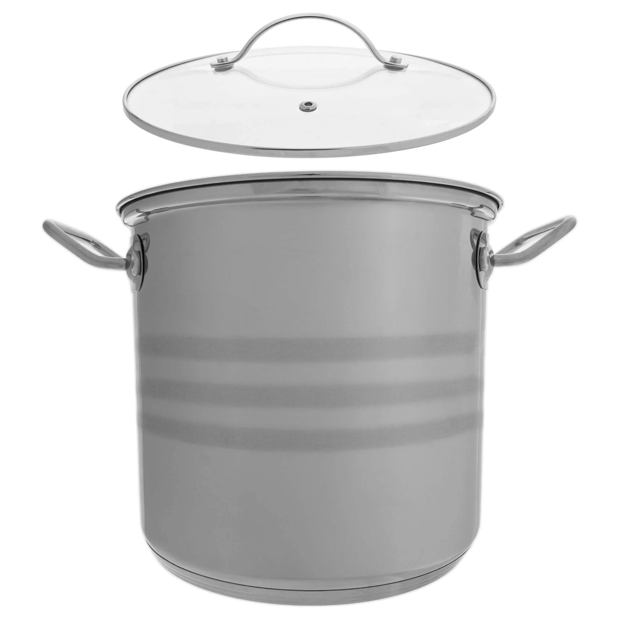 Sveg plieninis puodas su dangčiu 3,7 l