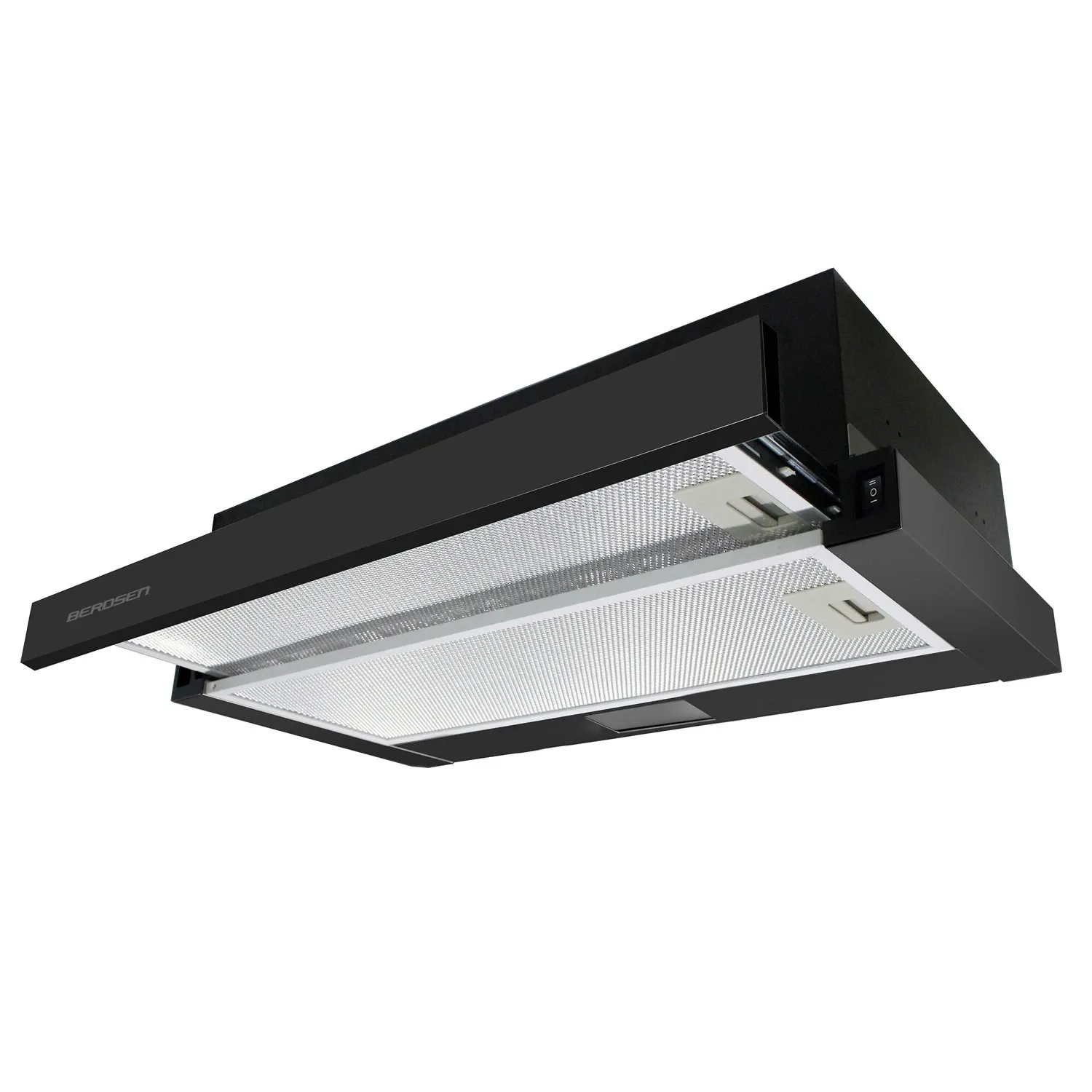 Teleskopinis virtuvės gartraukis 50 cm, juodas BT-234 - nuotrauka 1