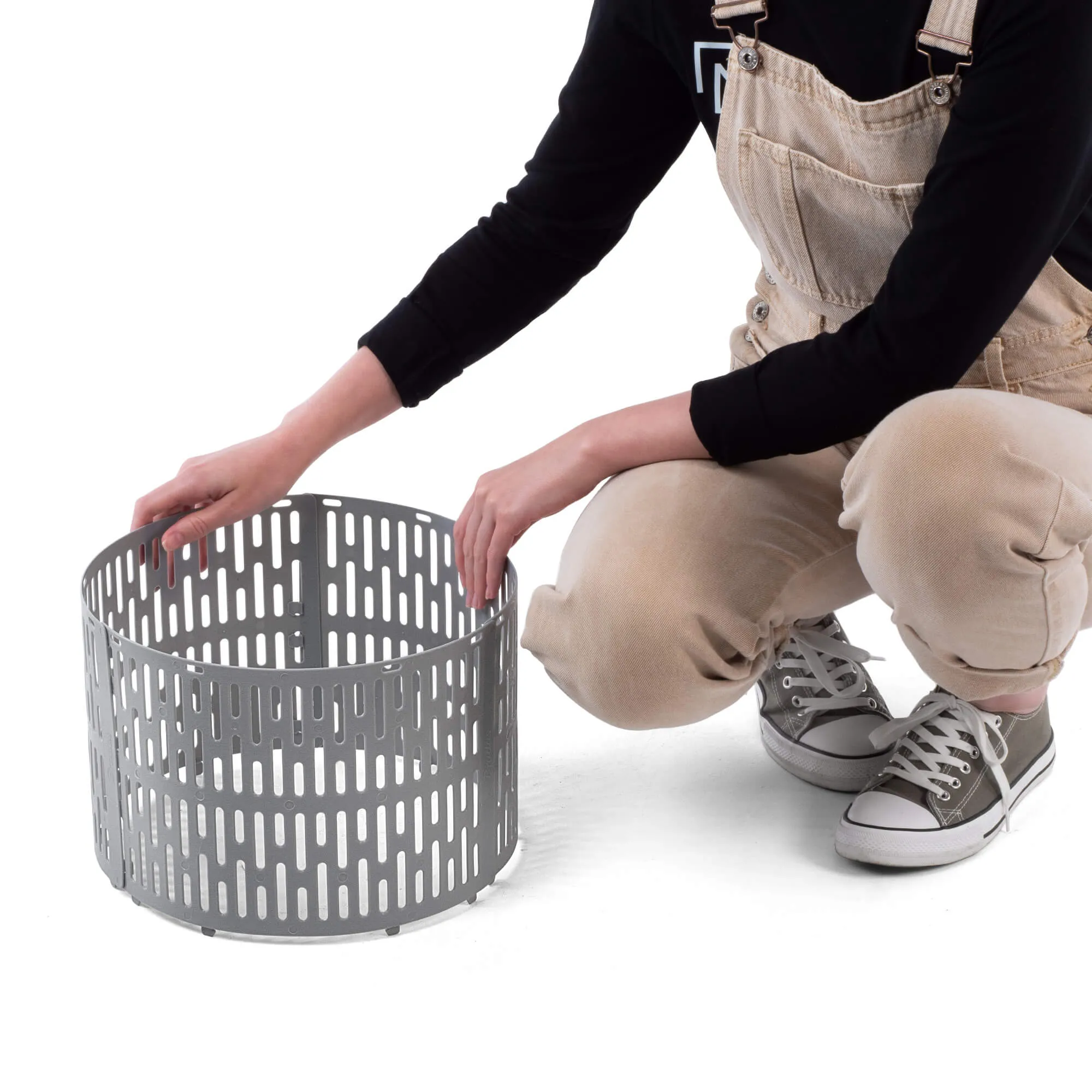 Ydes medžio kamieno uždangalai 20 x 33 cm pilki 3 vnt.