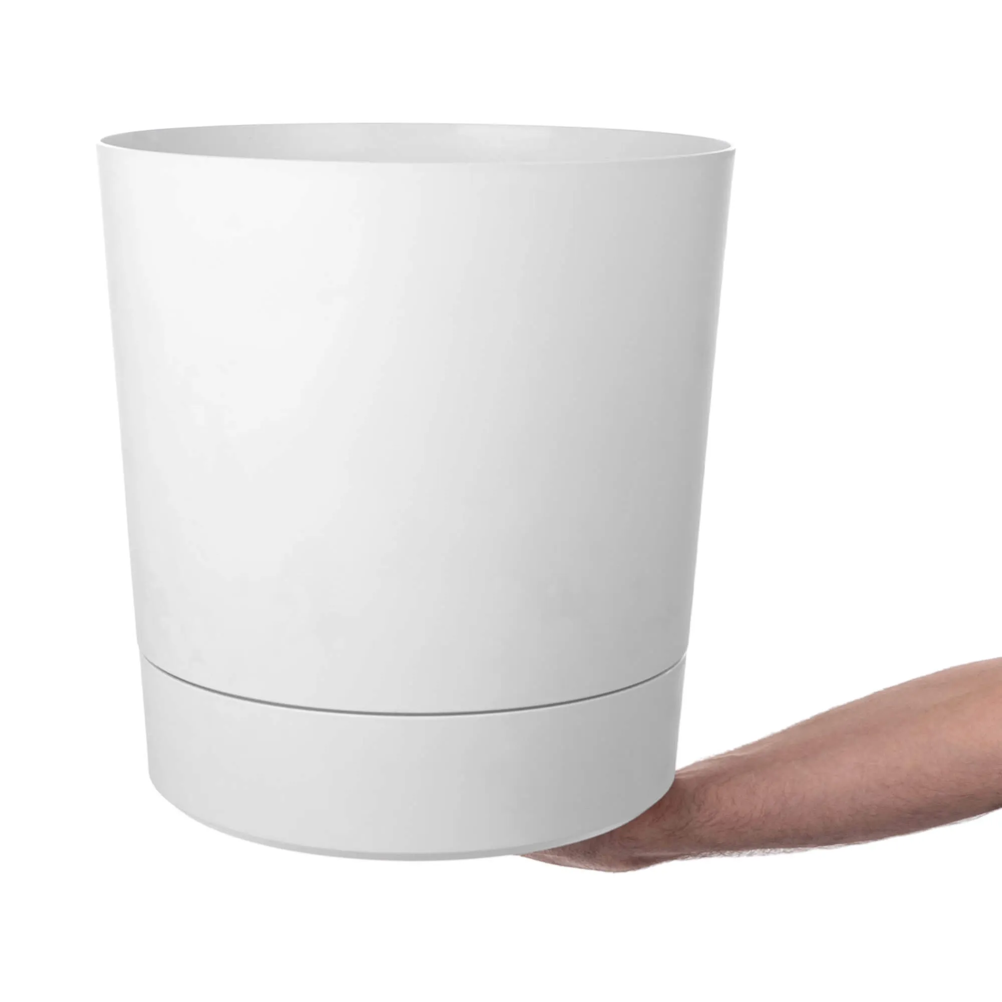 Verri vazonas su lėkštute