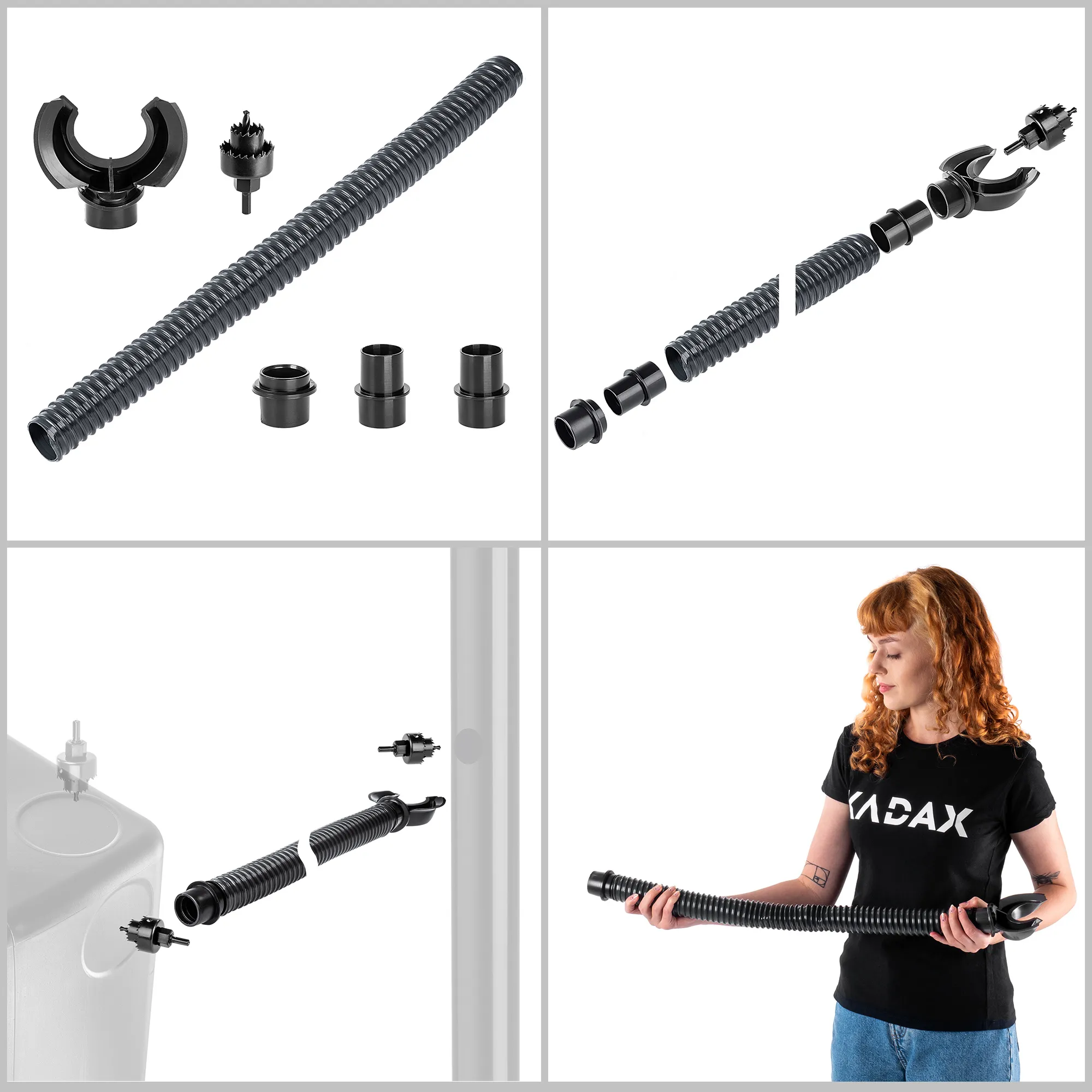 Maser 240L lietaus vandens bakas + prijungimo komplektas