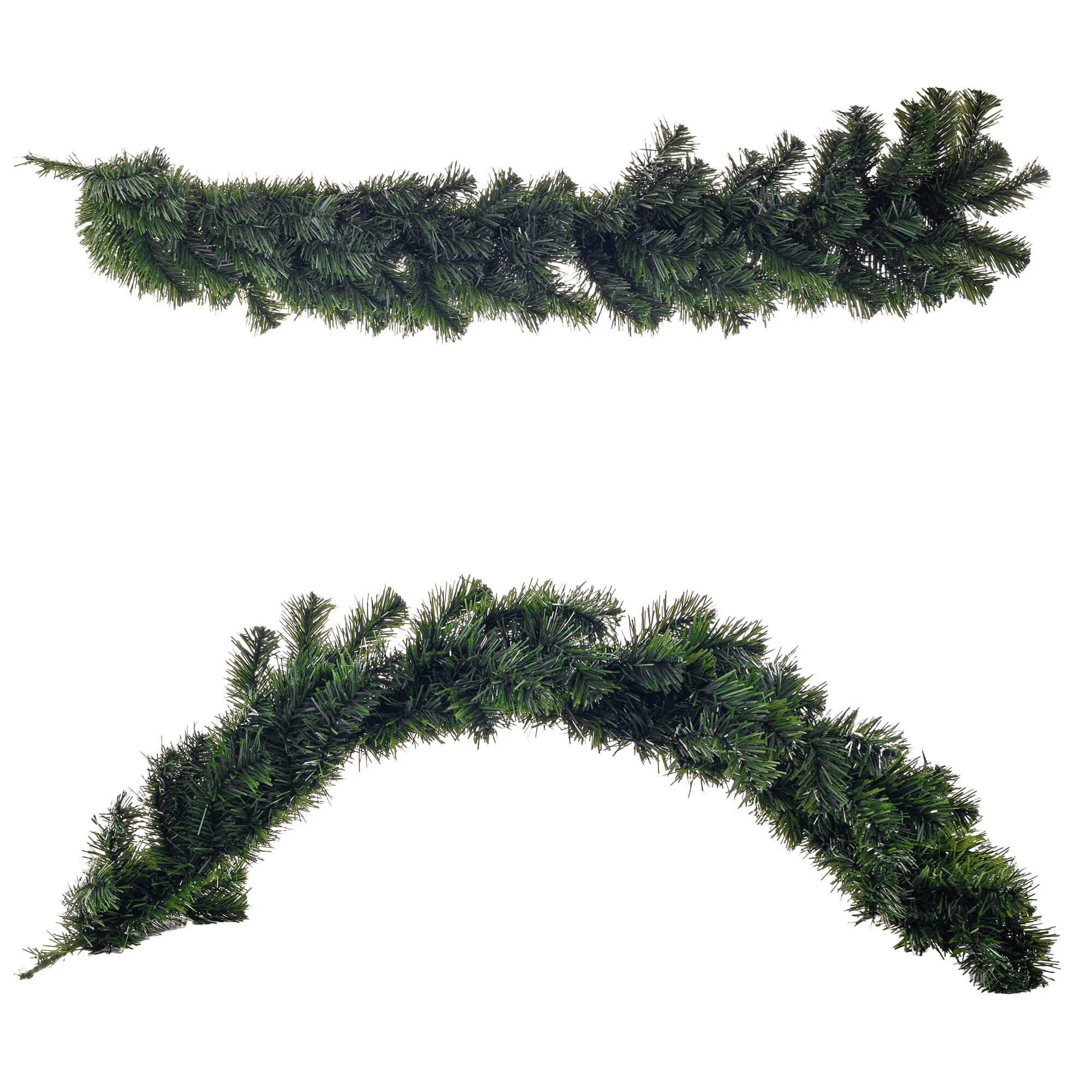 Rille Kalėdų eglutės girlianda, 100 cm, žalia