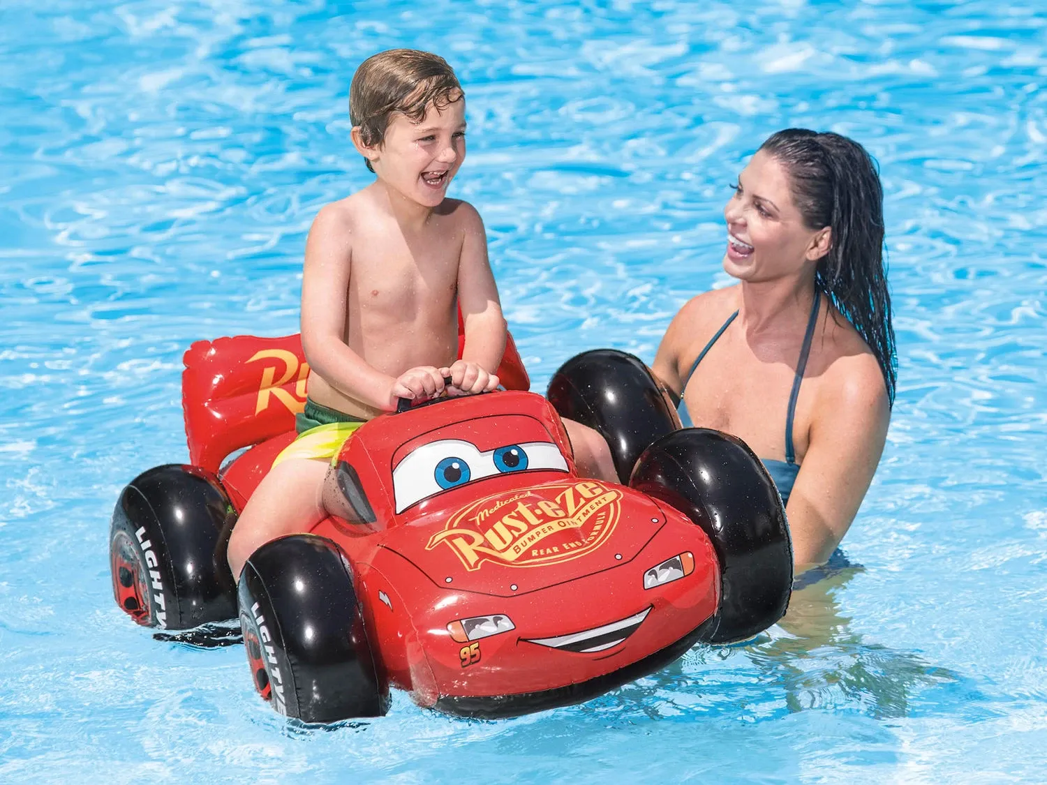 Pripučiamas plaukimo žaislas „Ratai“ 109 x 84 cm INTEX 57516 - nuotrauka 1