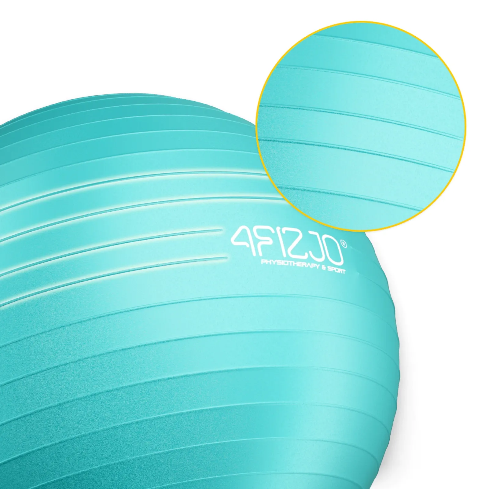 Pripučiamas gimnastikos kamuolys 65 cm