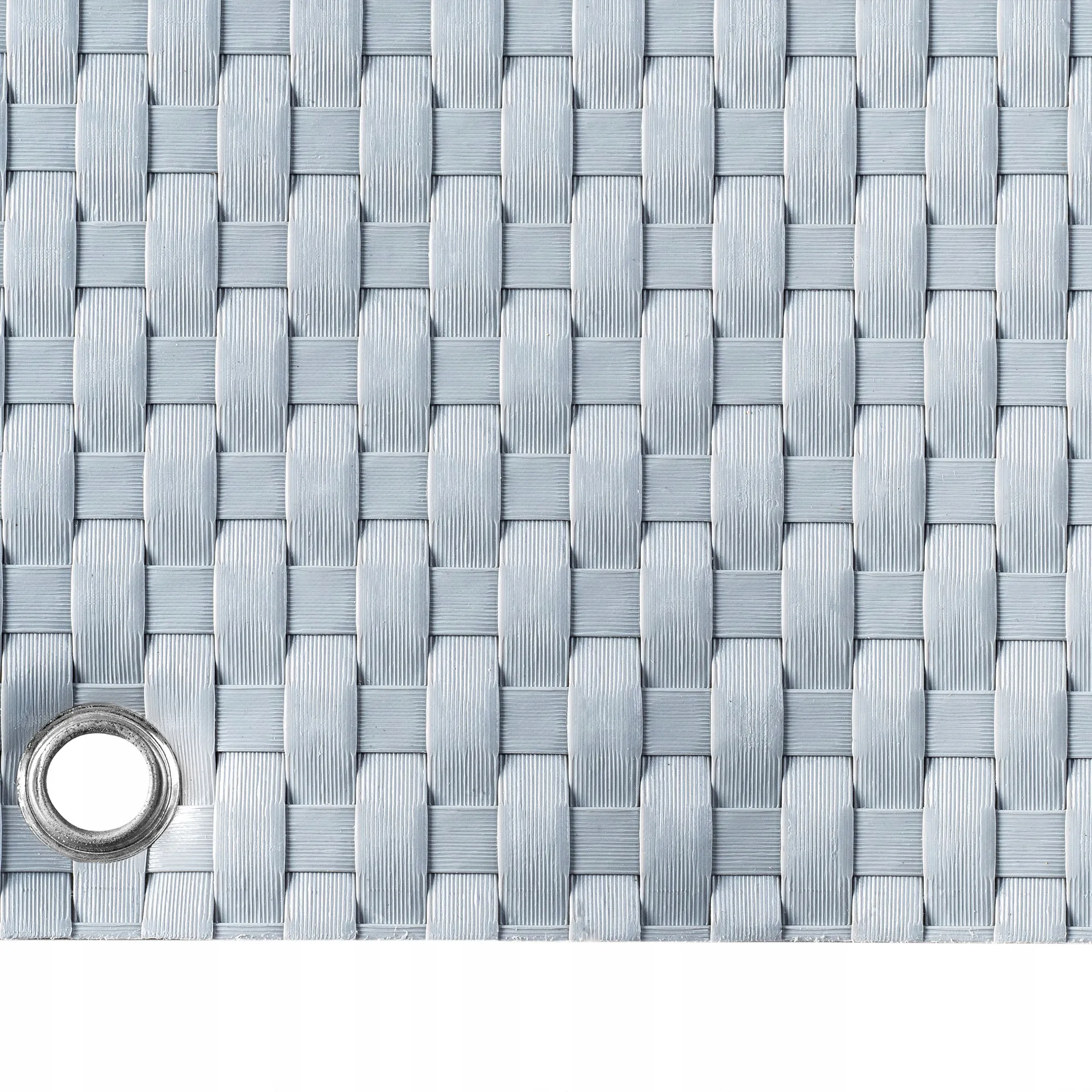 Skei balkono uždangalas 100 x 500 cm, šviesiai pilkas