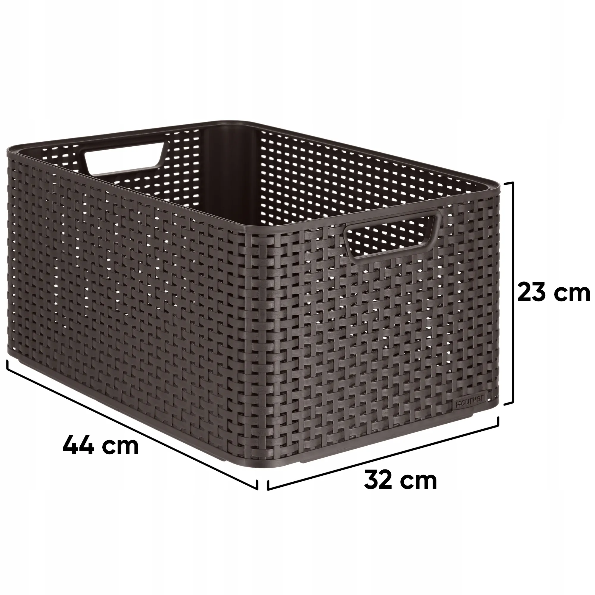 „Curver Style“ 30 litrų sandėliavimo konteineris, rudas