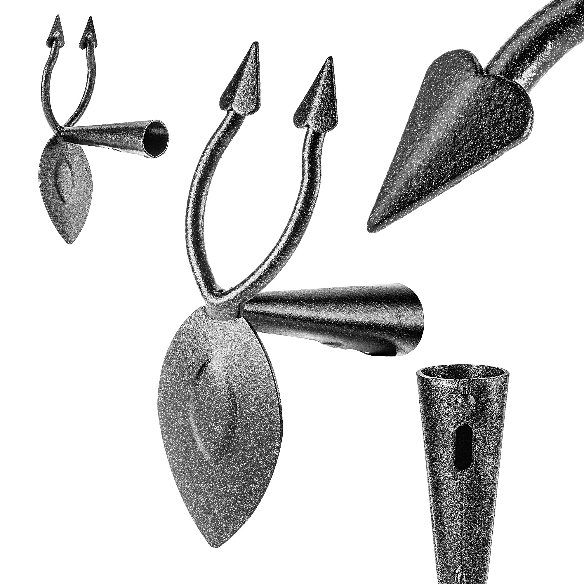 Dormes kablio formos nagai be rankenos