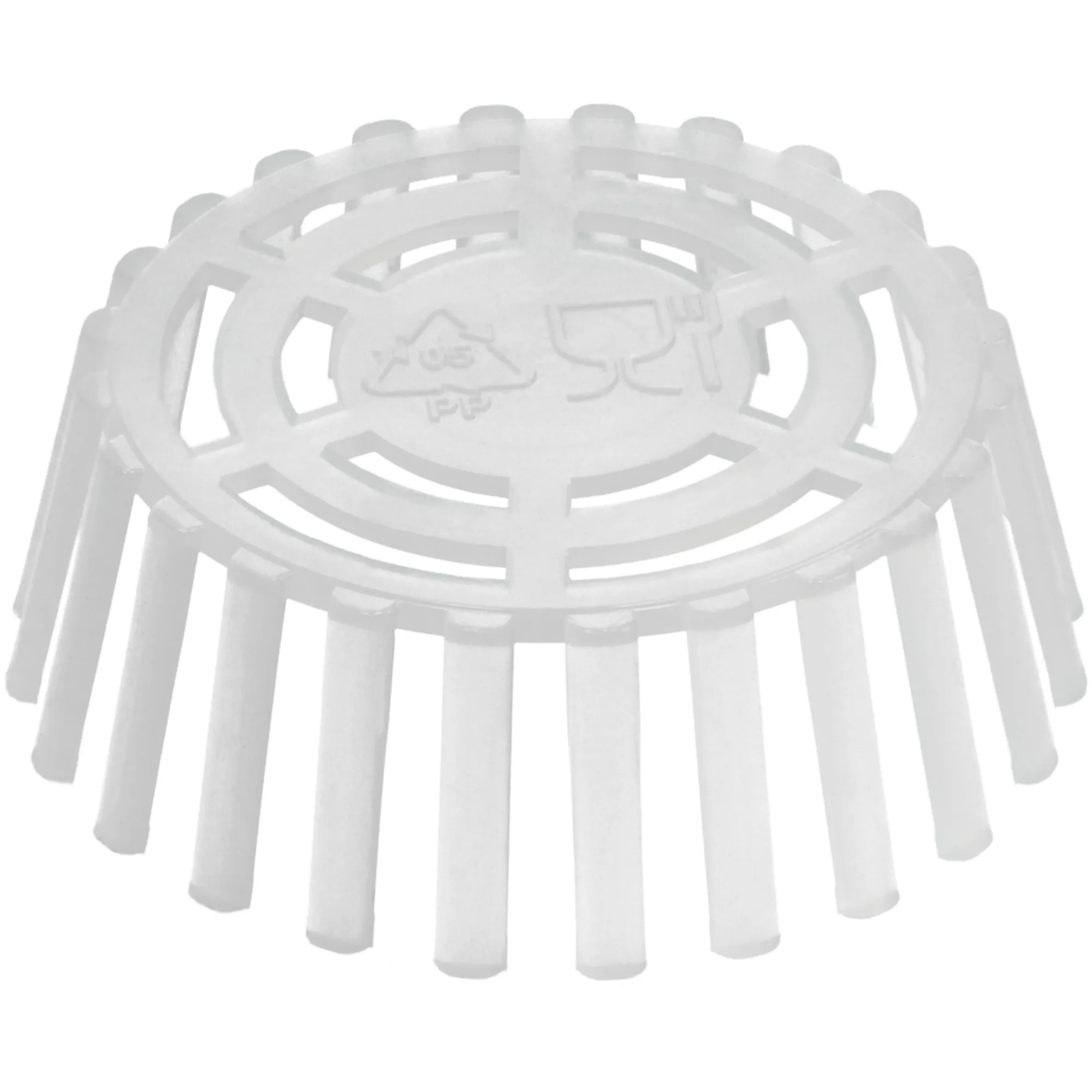 „Altedo“ stiklainių spaustukai, pilki, 100 mm skersmens, 10 vnt.