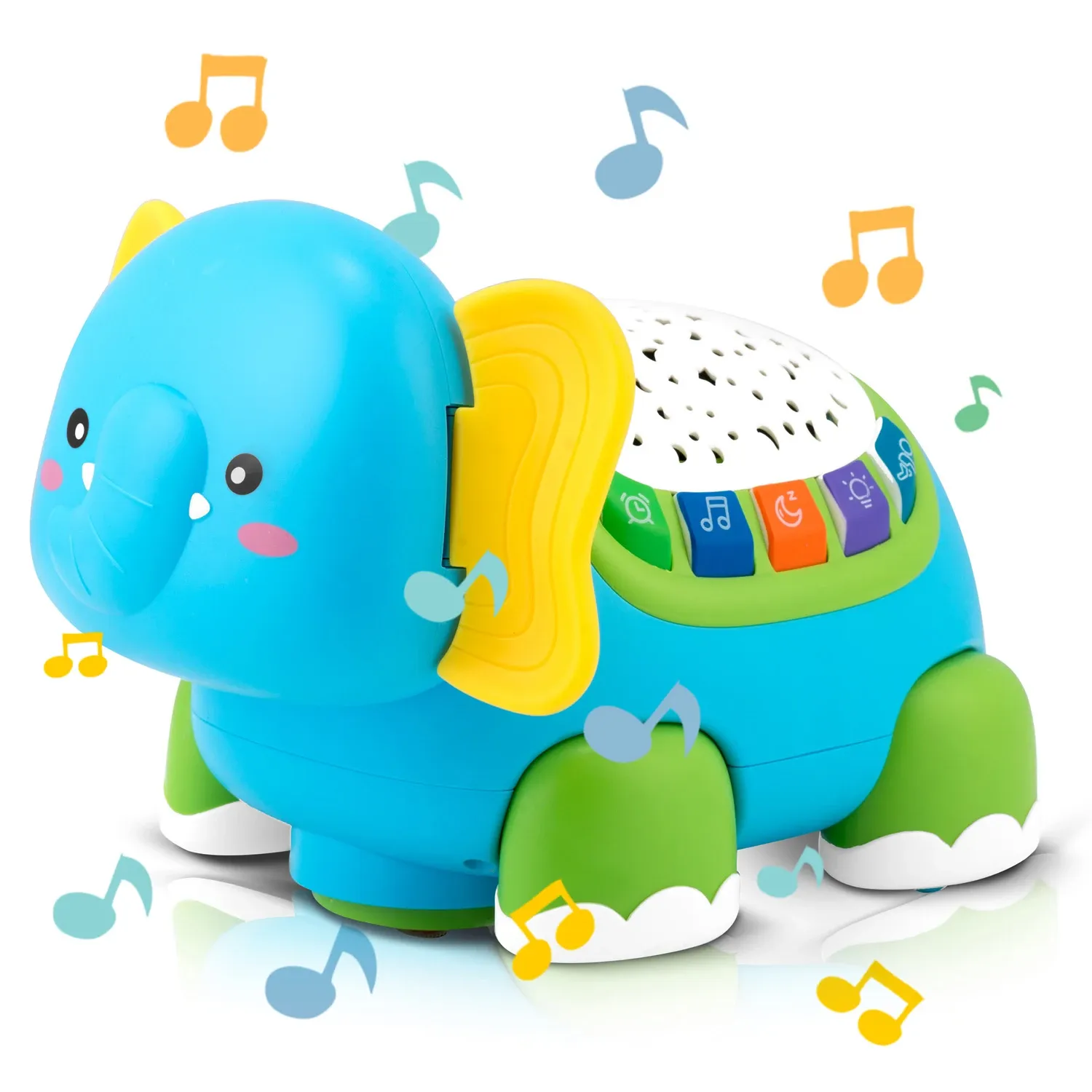 Edukacinis žaislas interaktyvus dramblys RK-755 Ricokids - nuotrauka 1