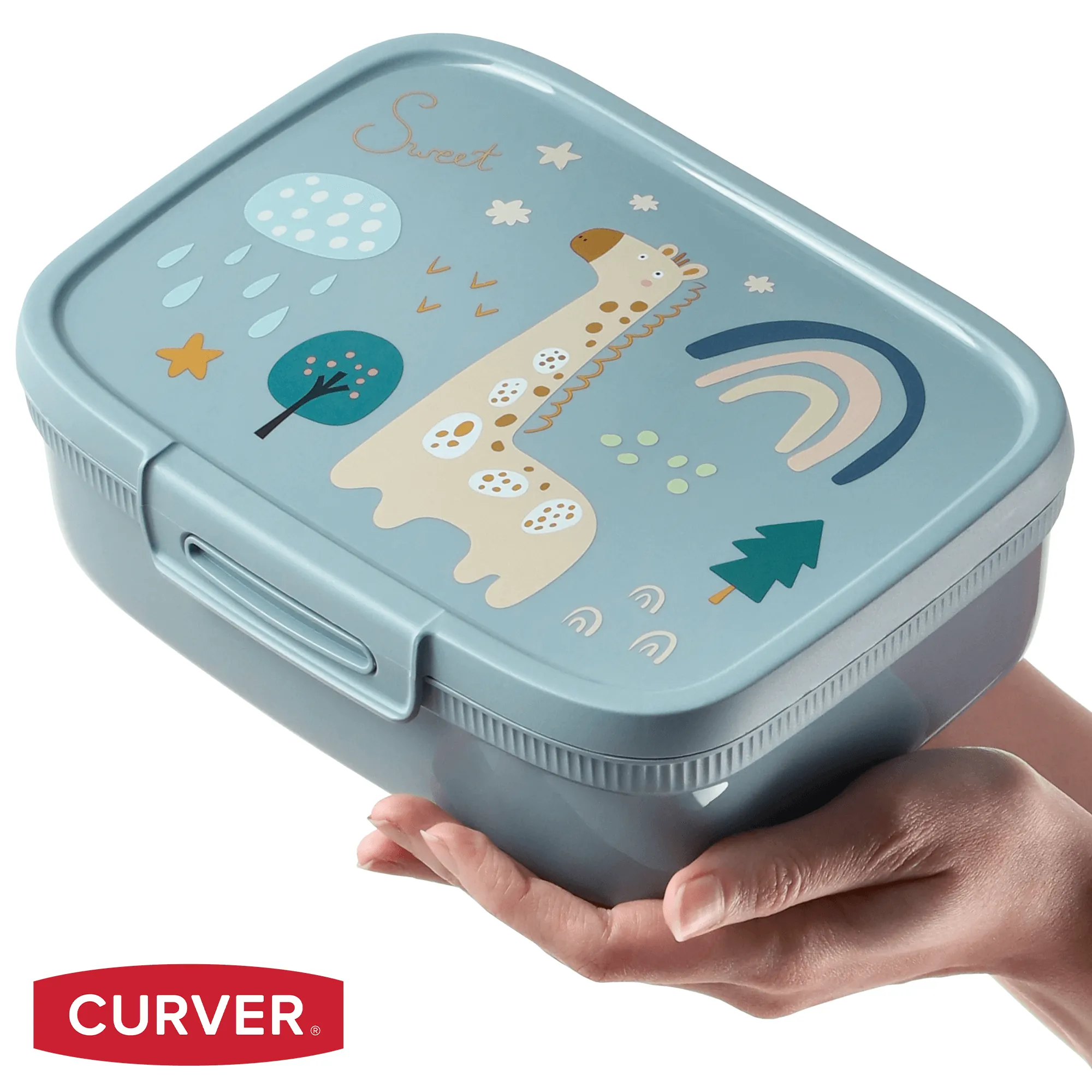 „Curver Snap Box“ 1,8 l stačiakampis maisto indas vaikams