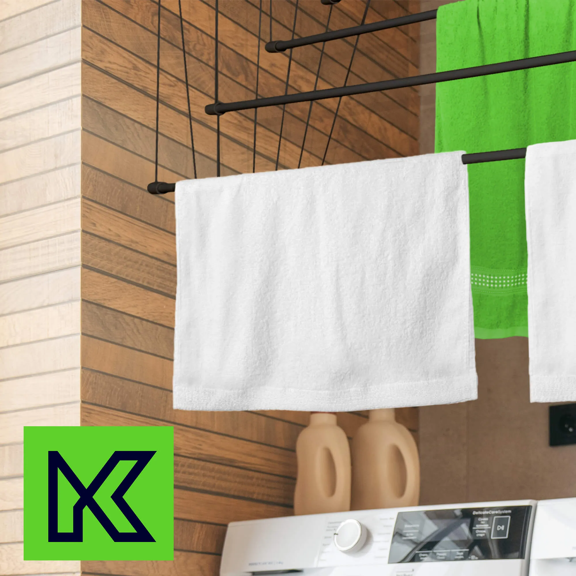 „Torp“ prie lubų montuojama drabužių džiovyklė, 6 stovai, 100 cm, juoda