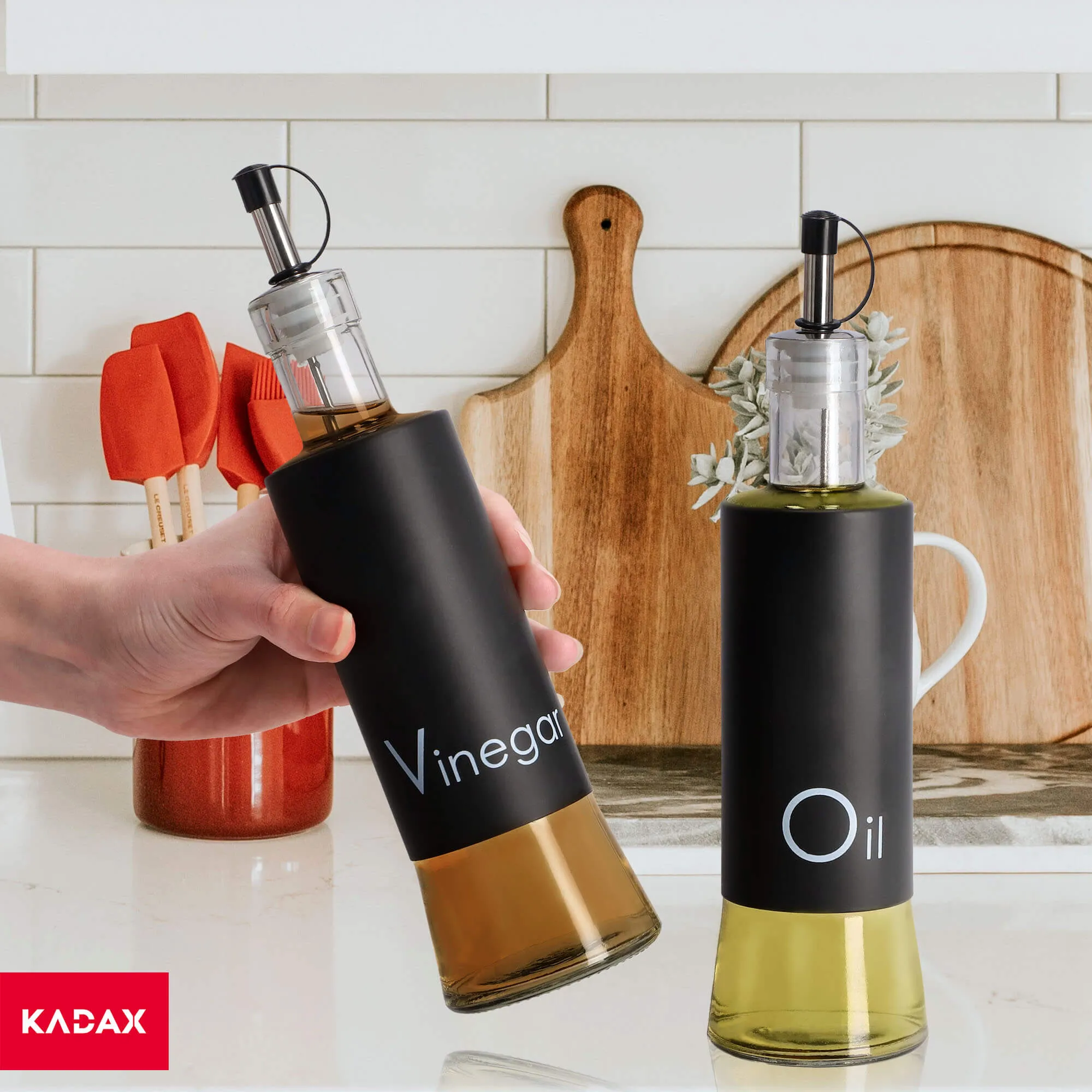 „Force“ aliejaus ir acto dozatoriai, 280 ml, 2 vnt.