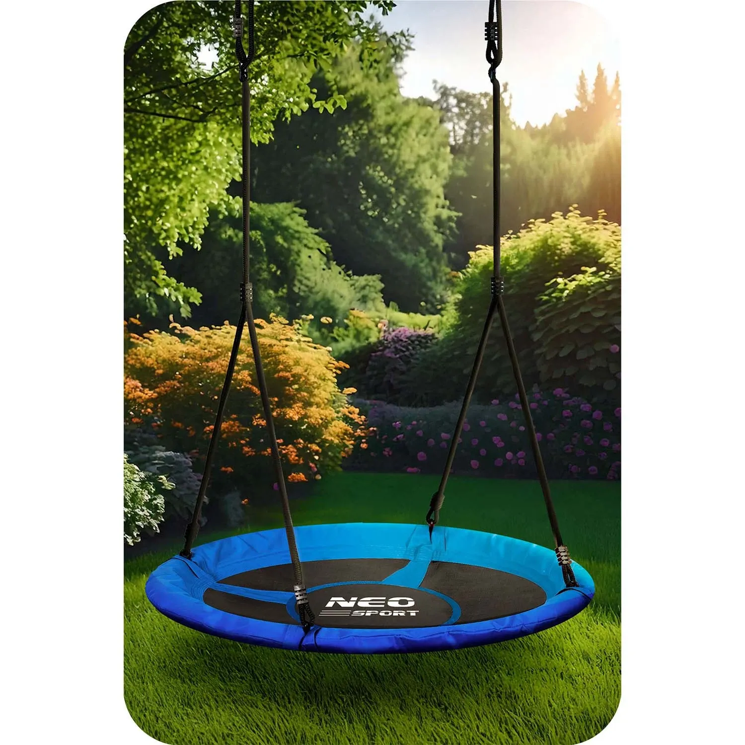 „Neo-Sport Swingo“ 110 cm „Crown Nest“ sūpynės - nuotrauka 1