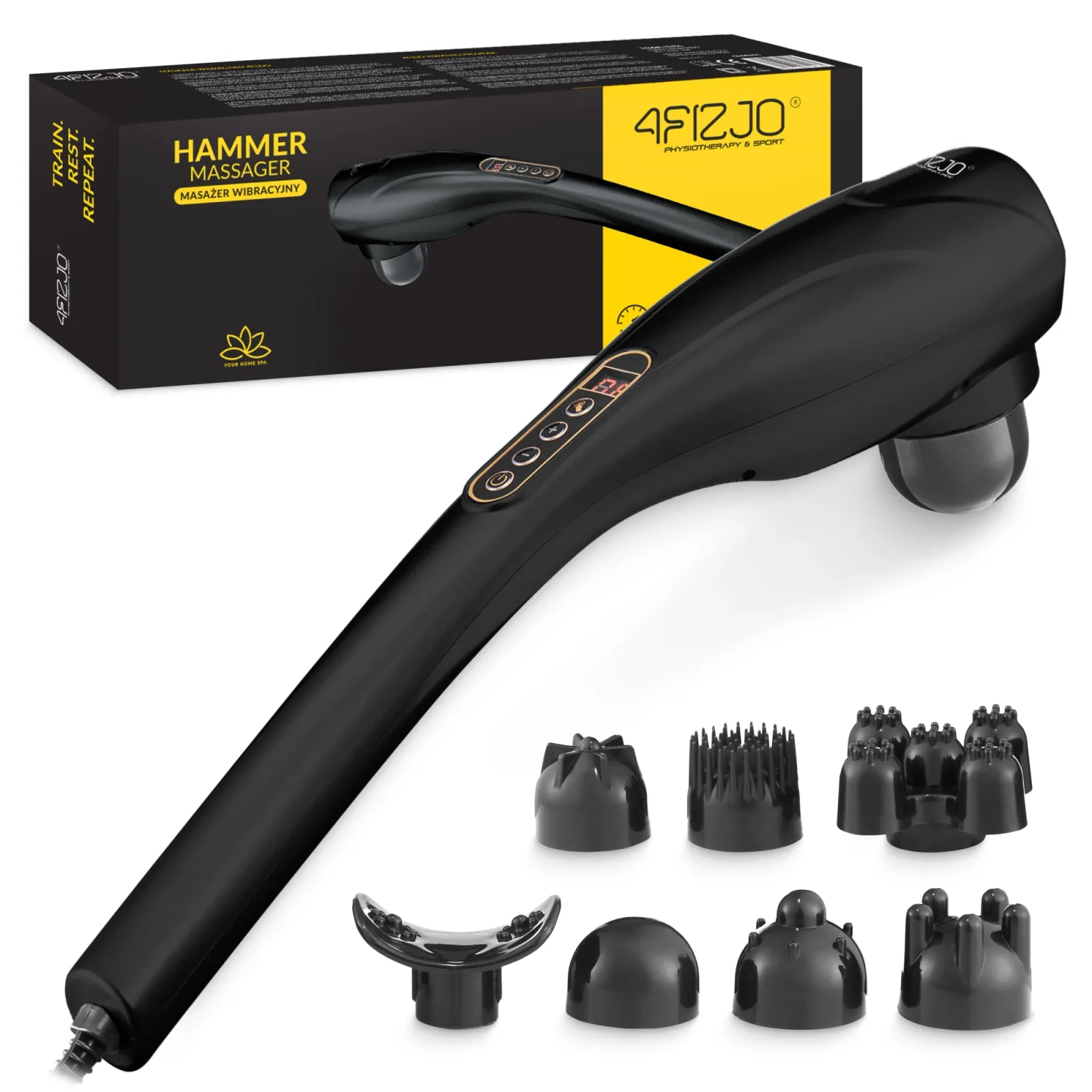 Rankinis vibruojantis kūno masažuoklis