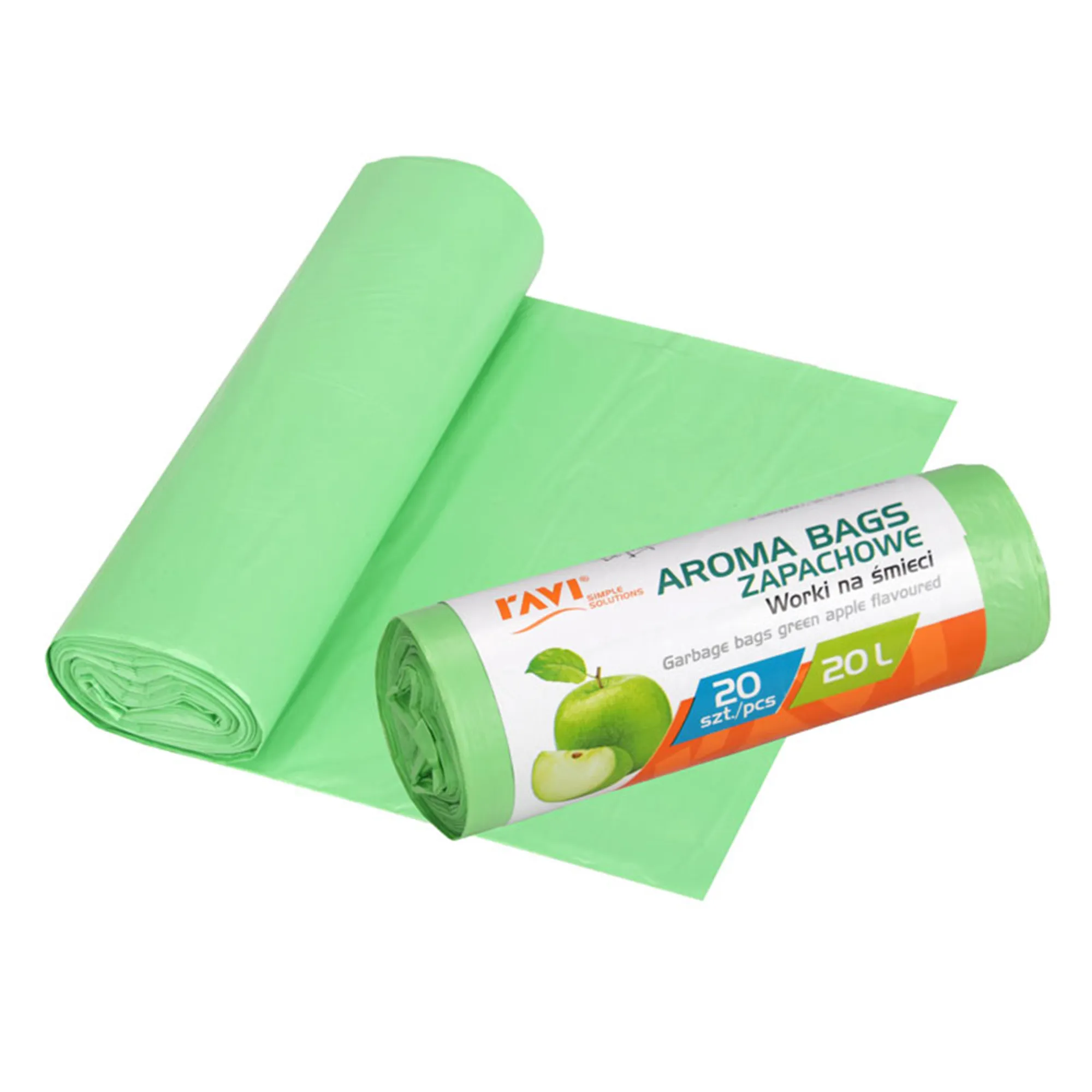 RAVI Aroma Bags 20L šiukšlių maišai, 20 vnt.