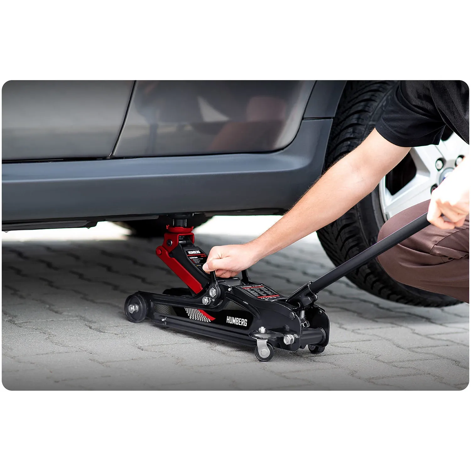 Humberg HM-380 2,5 t automobilių keltuvas - nuotrauka 1