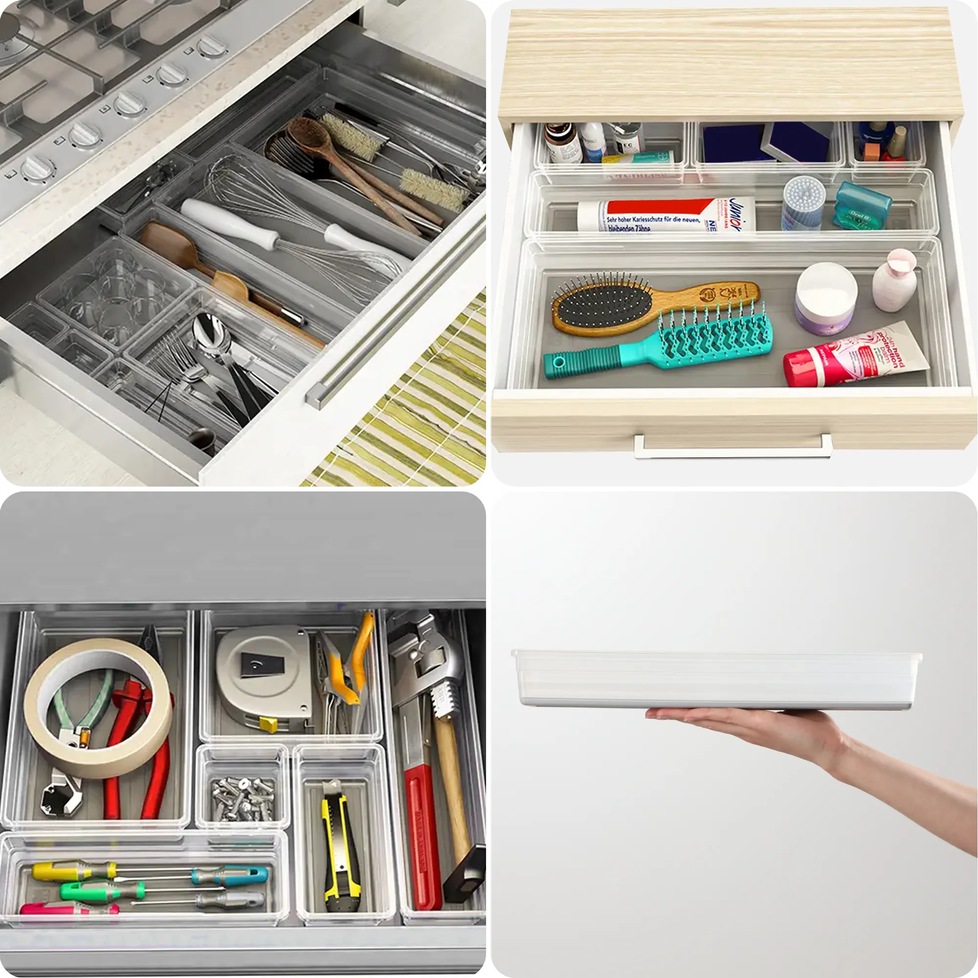 Curver Sistemo stalčių organizatorius 37,5 x 7,5 cm