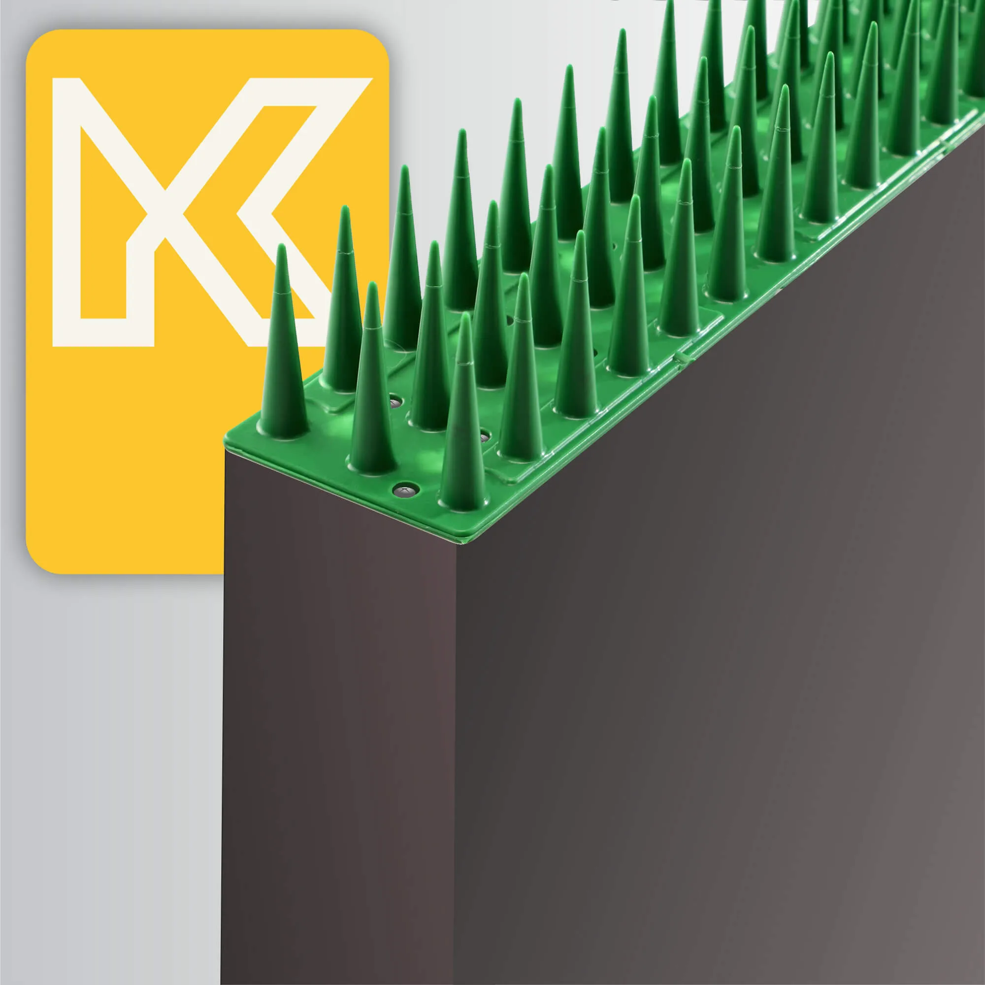 „Arcas“ plastikiniai paukščių apsaugos smaigai, žali, 6 vnt.