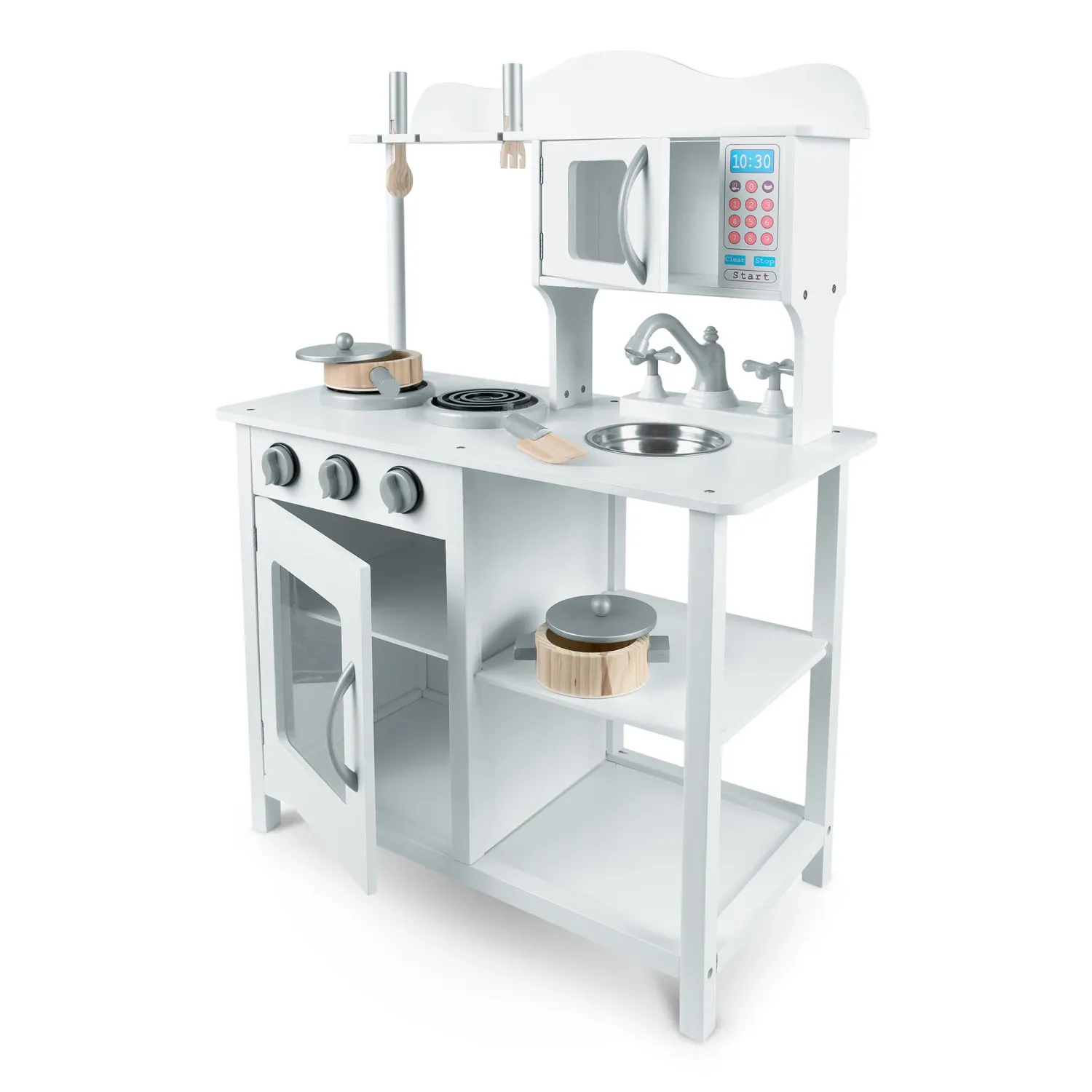 Medinė virtuvė vaikams 60 x 30 x 85 cm - nuotrauka 1