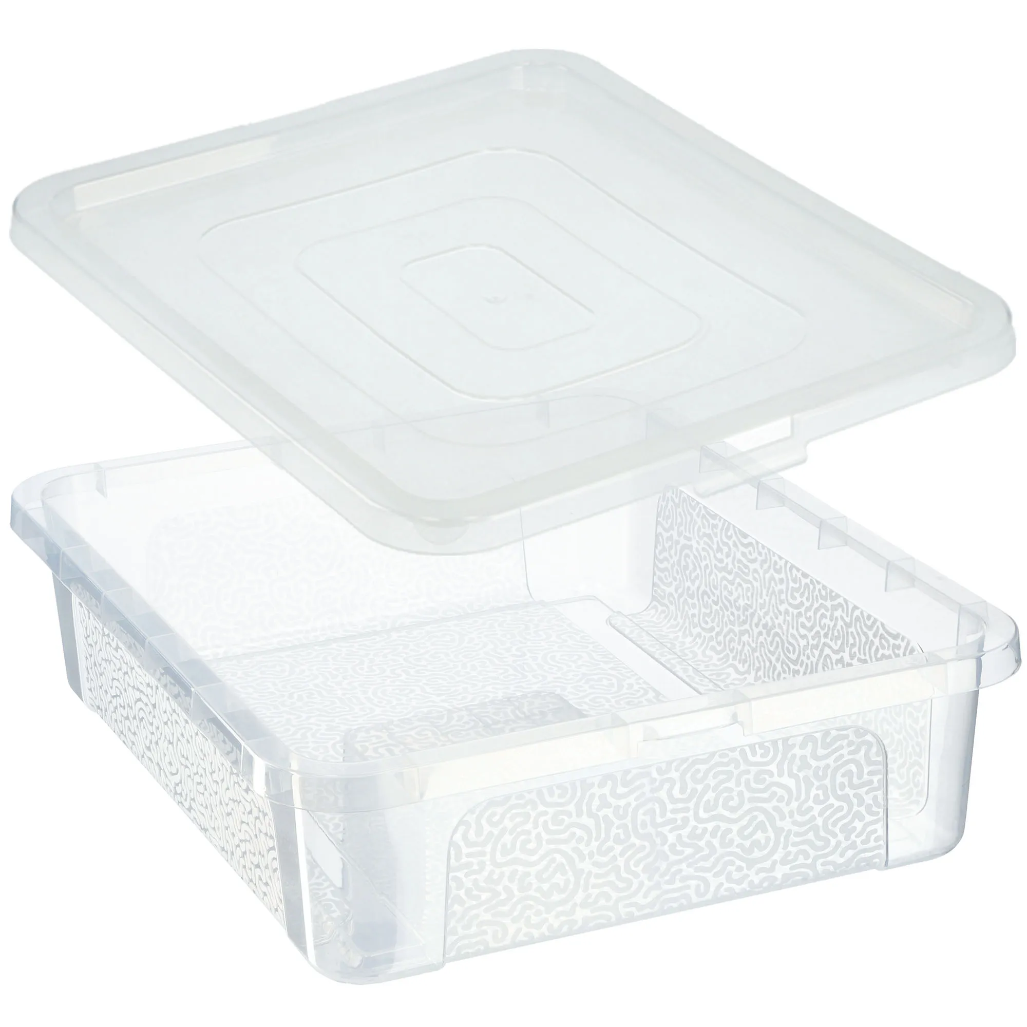 Dozza 10 litrų laikymo indas su dangčiu, bespalvis