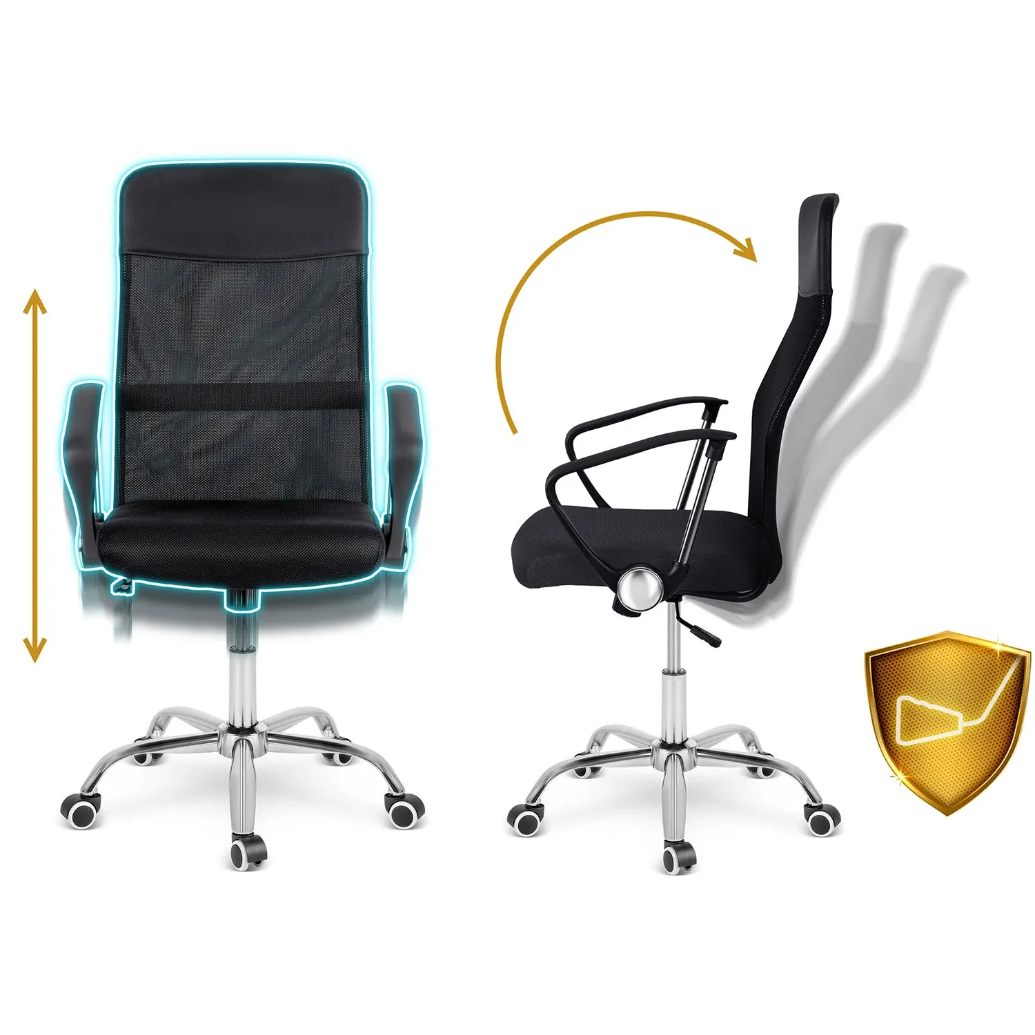 Sofotel Sorti mikro tinklelio biuro kėdė - nuotrauka 1