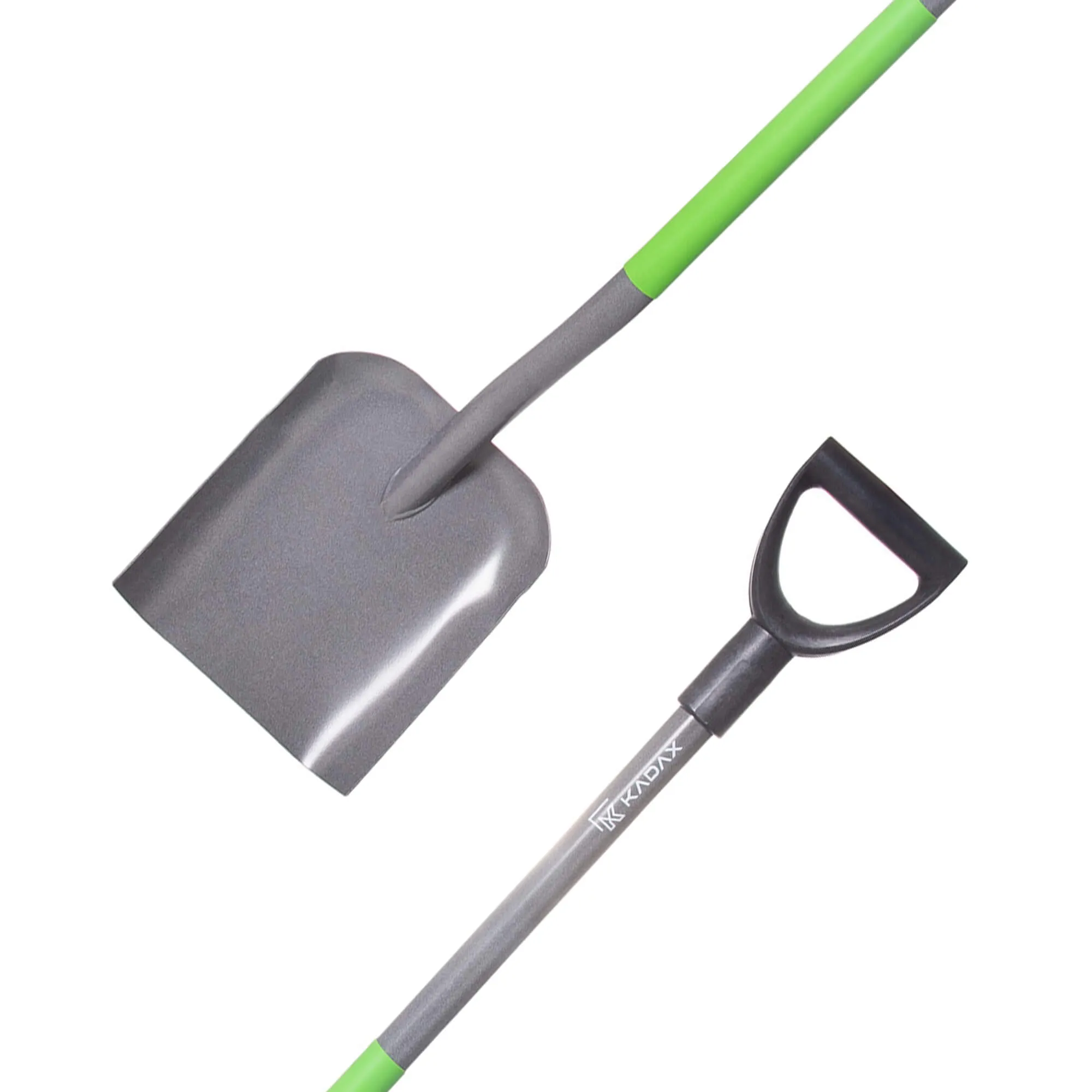 Holice juodo metalinio koto smėlio kastuvas