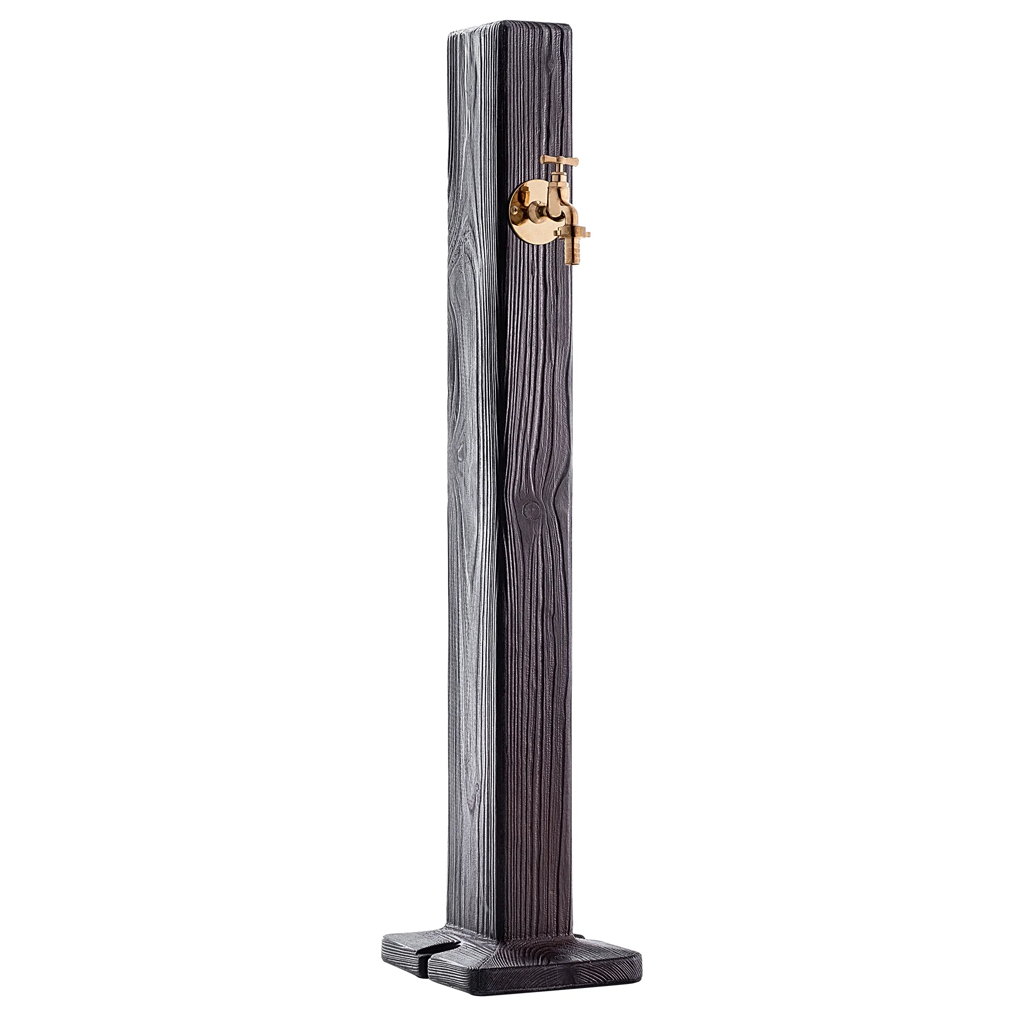 Torres rudas sodo stulpas su maišytuvu