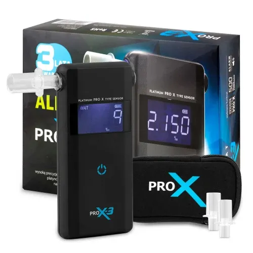 „AlcoForce PRO X-3“ elektrocheminis alkotesteris - nuotrauka 1