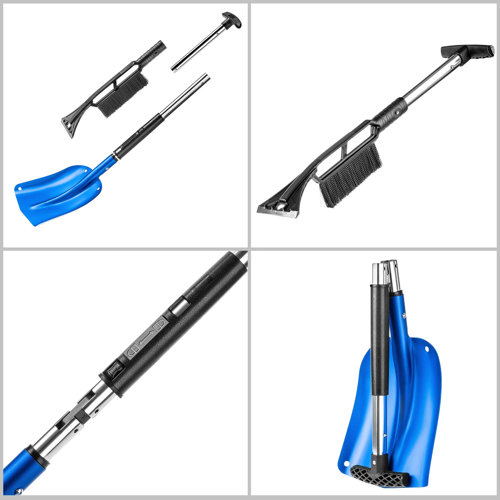 „Coura“ 3 viename sniego kastuvas, mėlynas