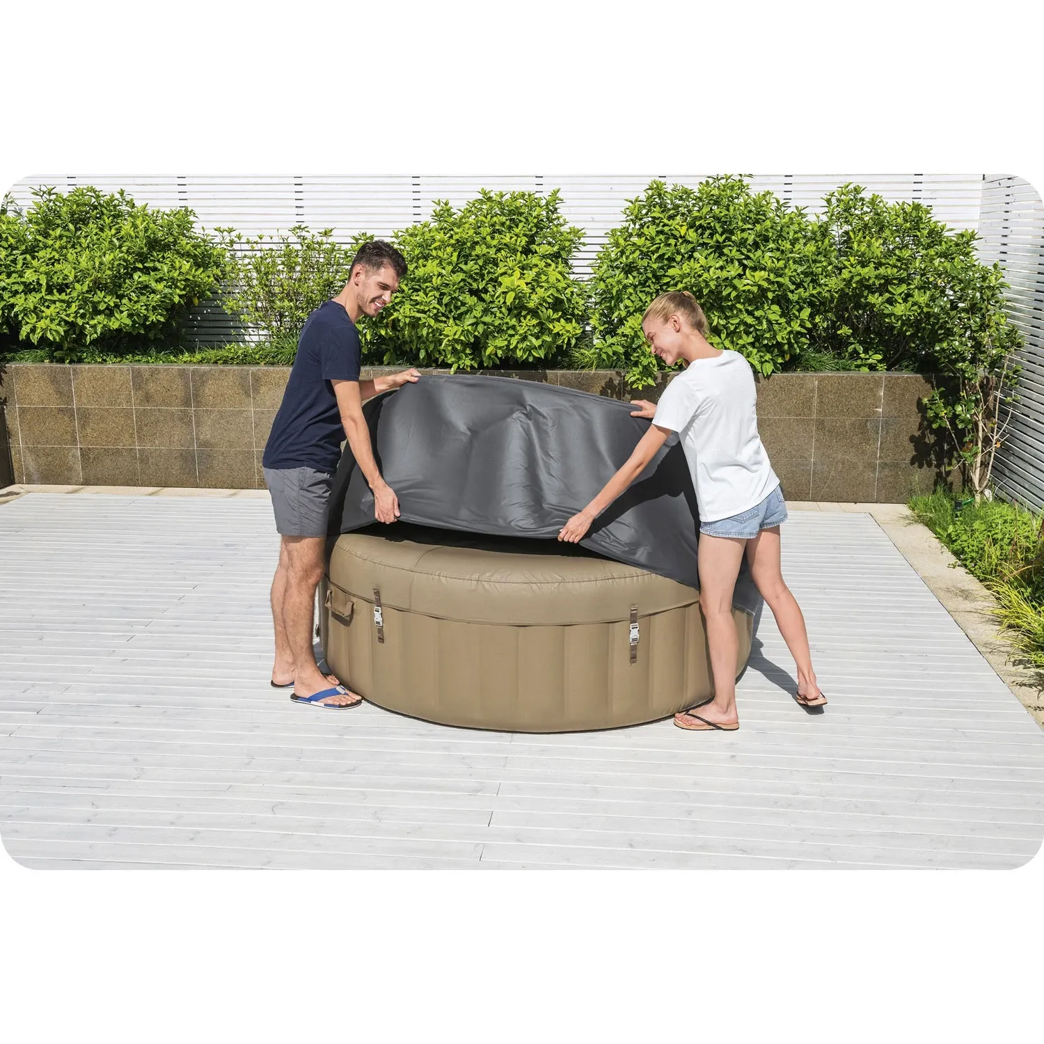 Terminis SPA uždangalas 196 x 71 cm Bestway 60318 - nuotrauka 1