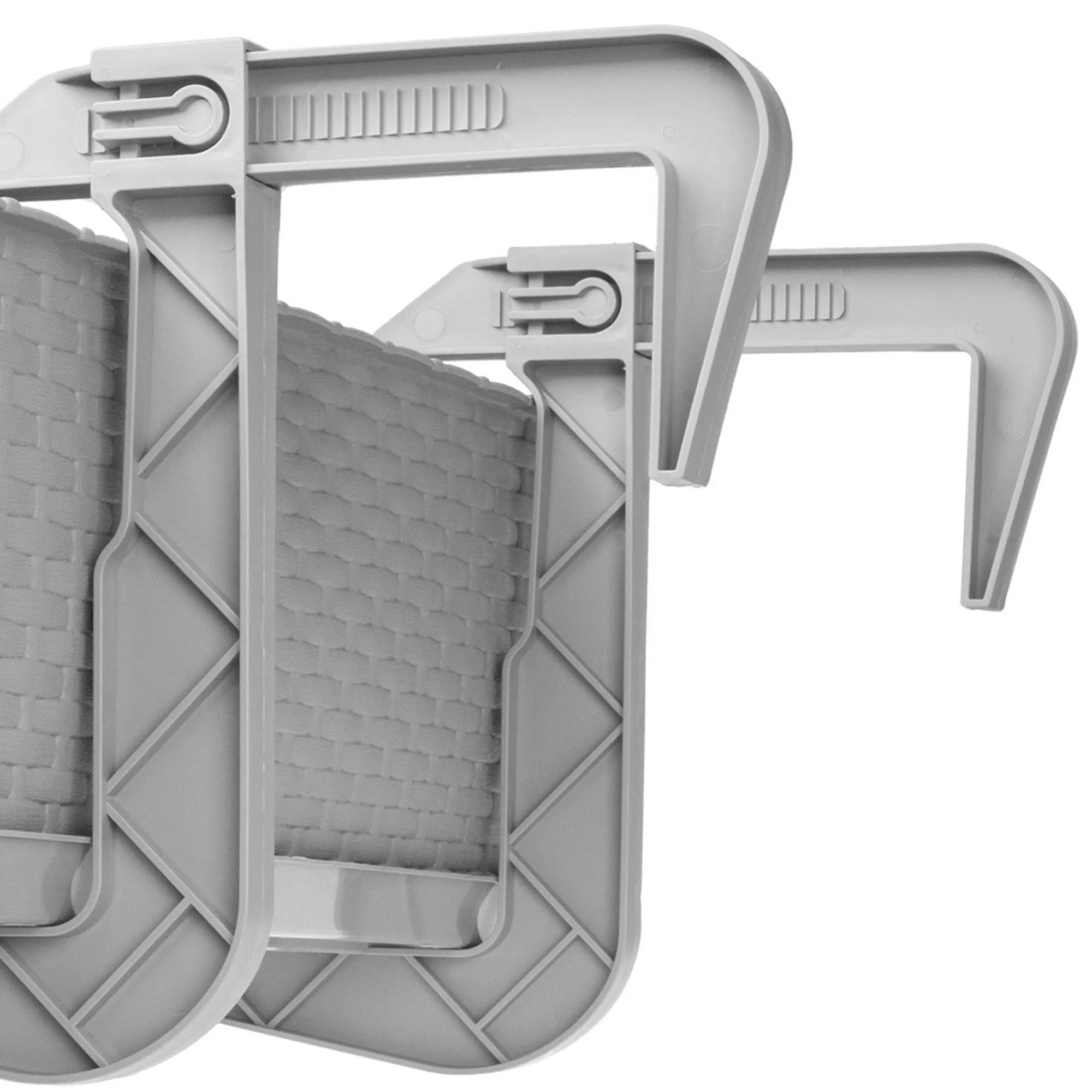 Balkono dėžė su rankenomis Castro pilka 60 cm