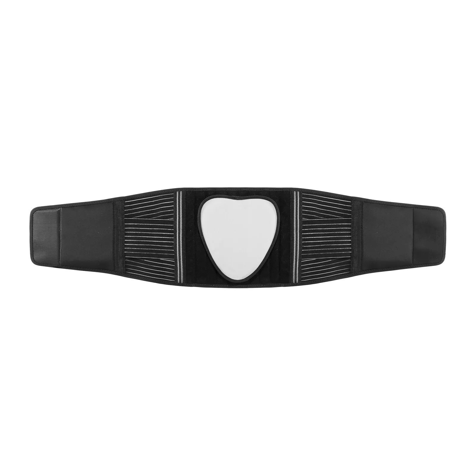 XL dydžio juodos spalvos ortopedinis diržas juosmens stuburui