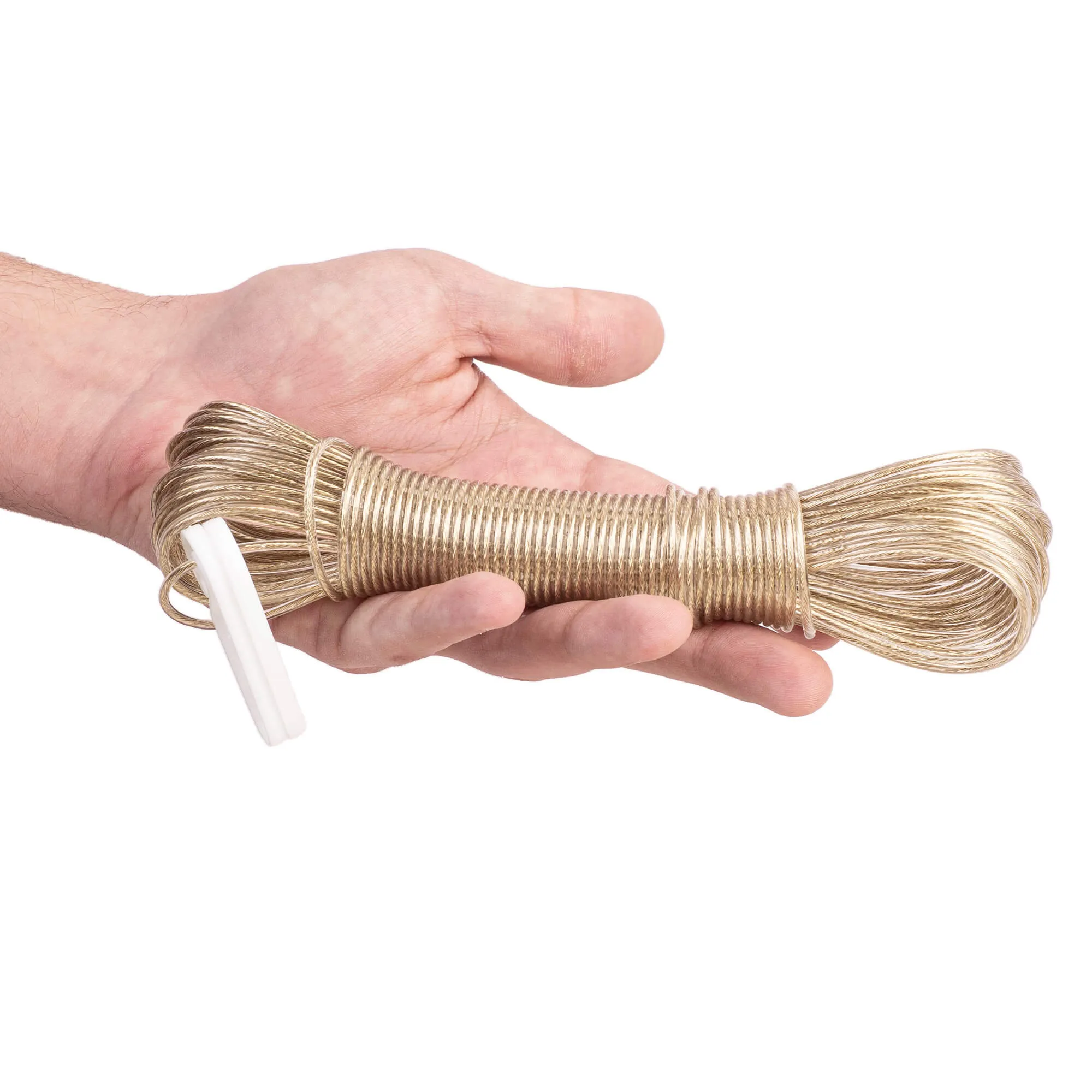 Rive 20 m auksinė plieninė virvė