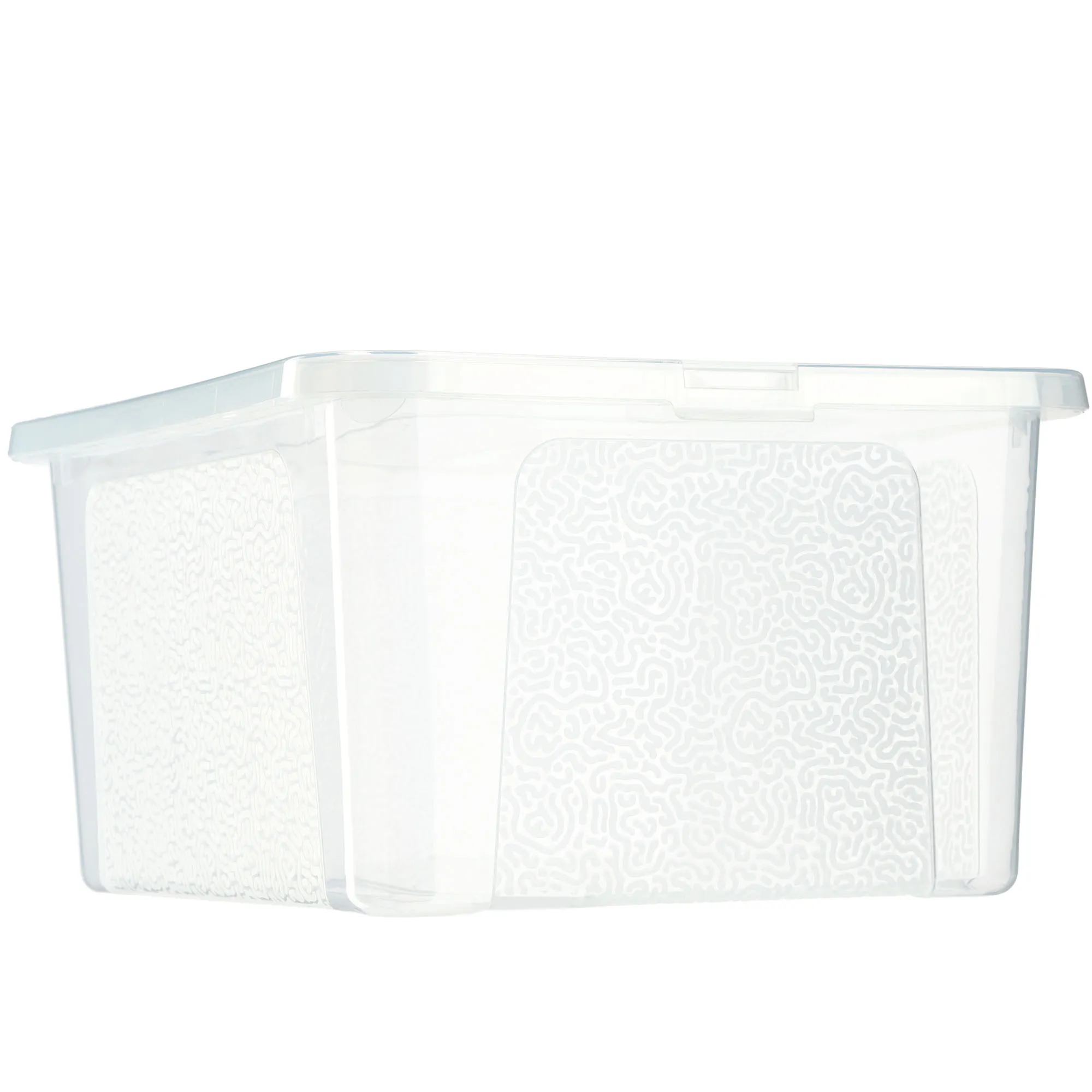 Dozza 20 litrų laikymo konteineris su dangčiu, bespalvis