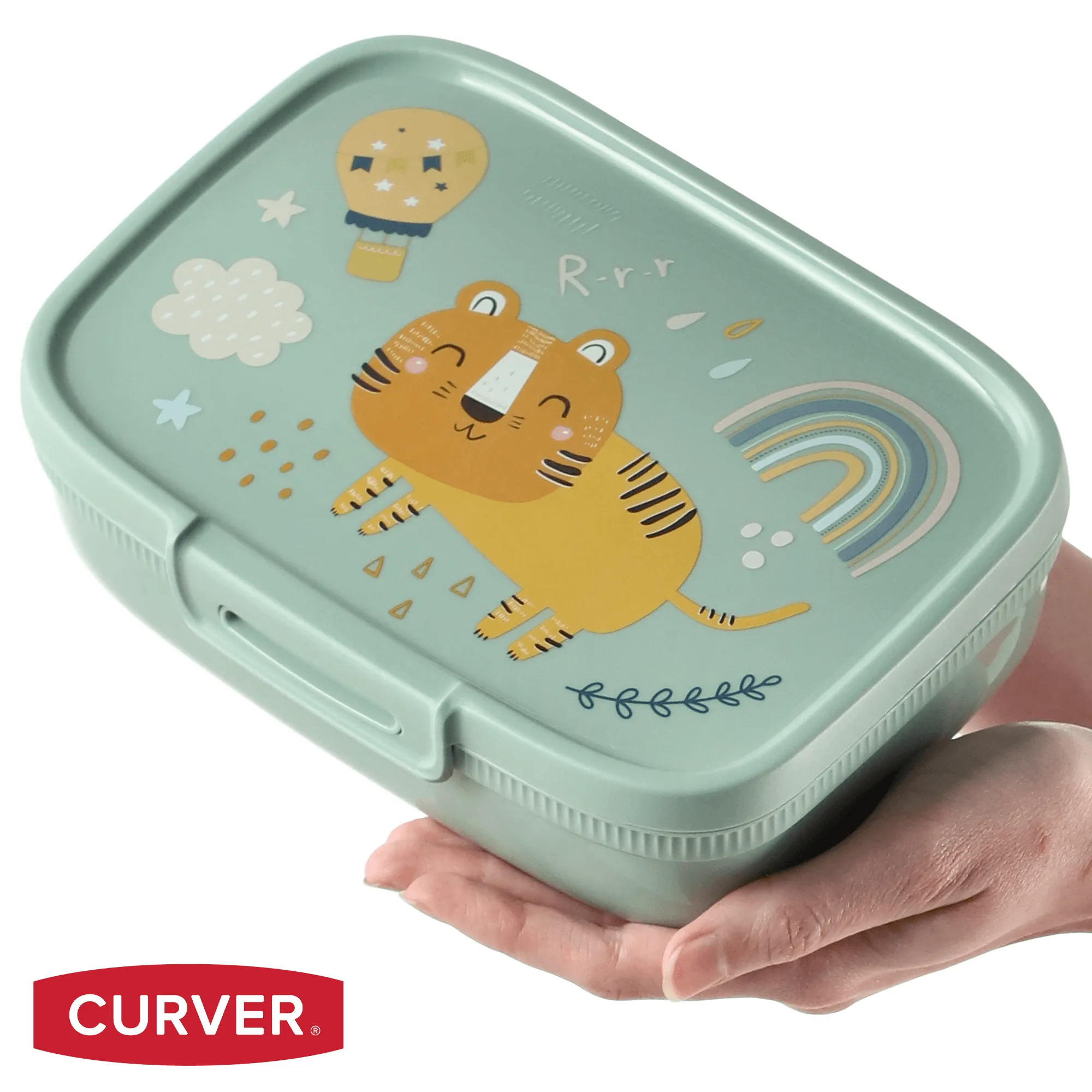 „Curver Snap Box“ 1,3 l stačiakampis maisto indas vaikams