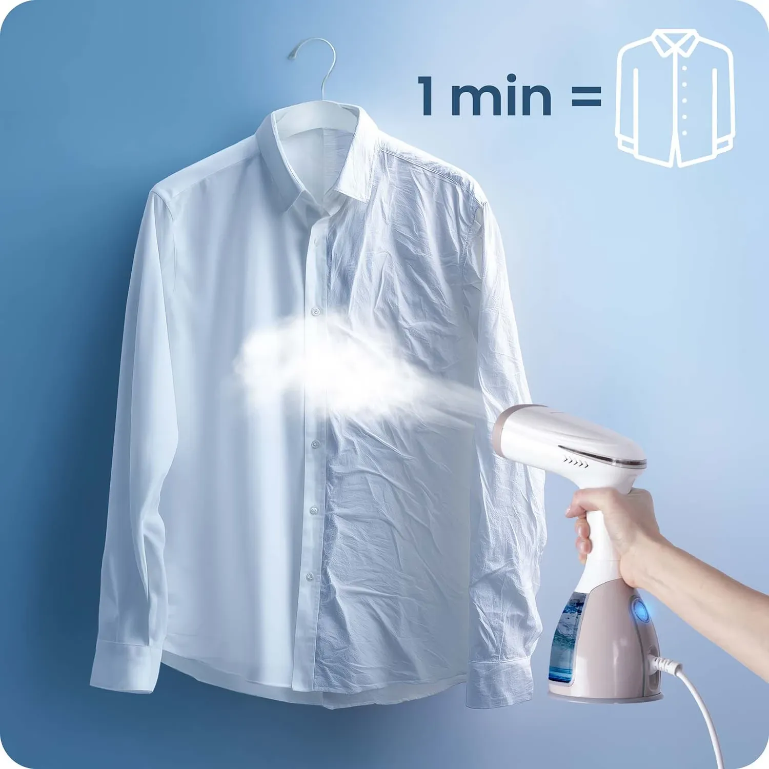 Berdsen BD-310 1500W drabužių garintuvas - nuotrauka 1