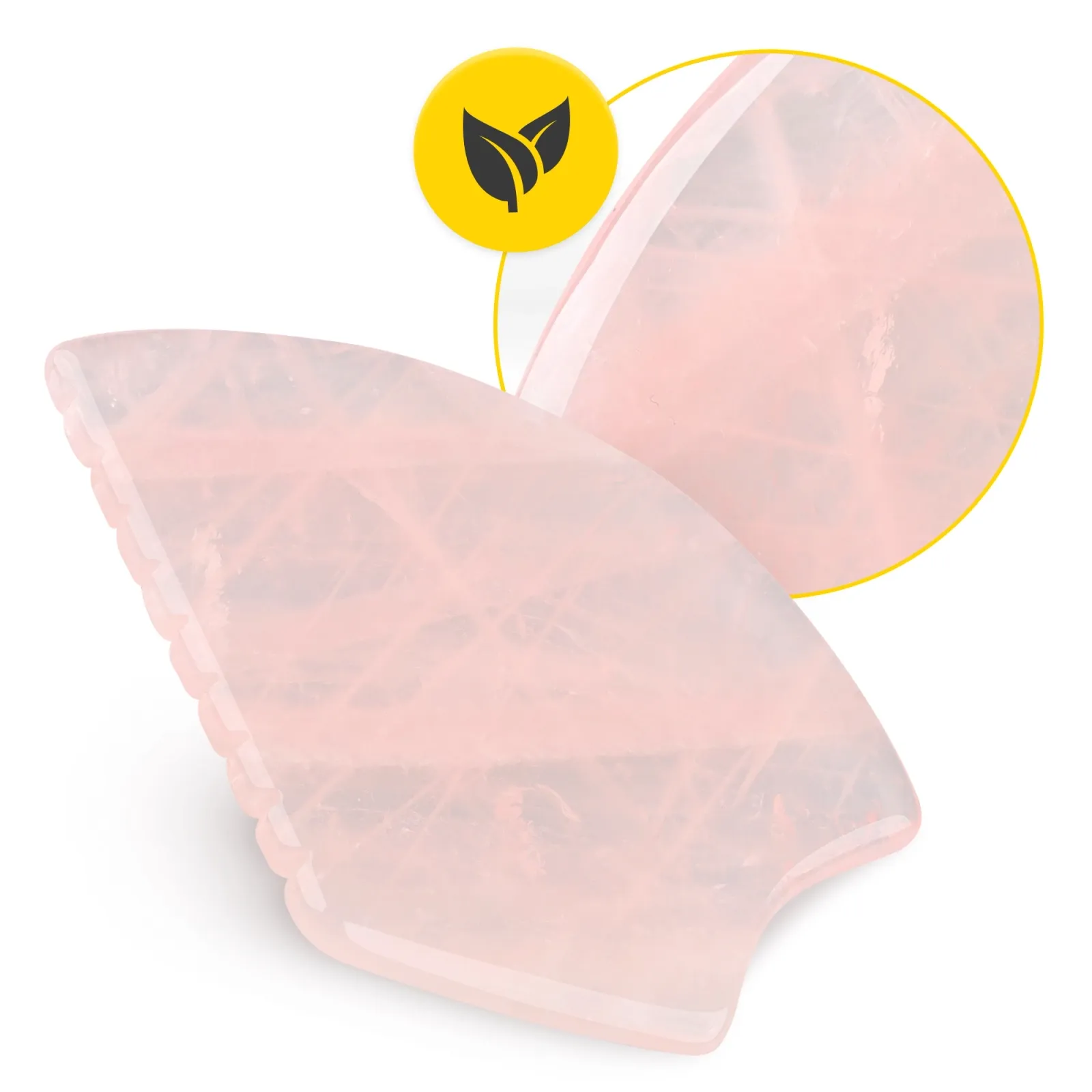 Rievuotas Gua Sha akmuo